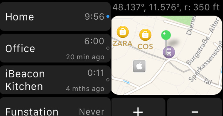 Geofency - Time Tracking