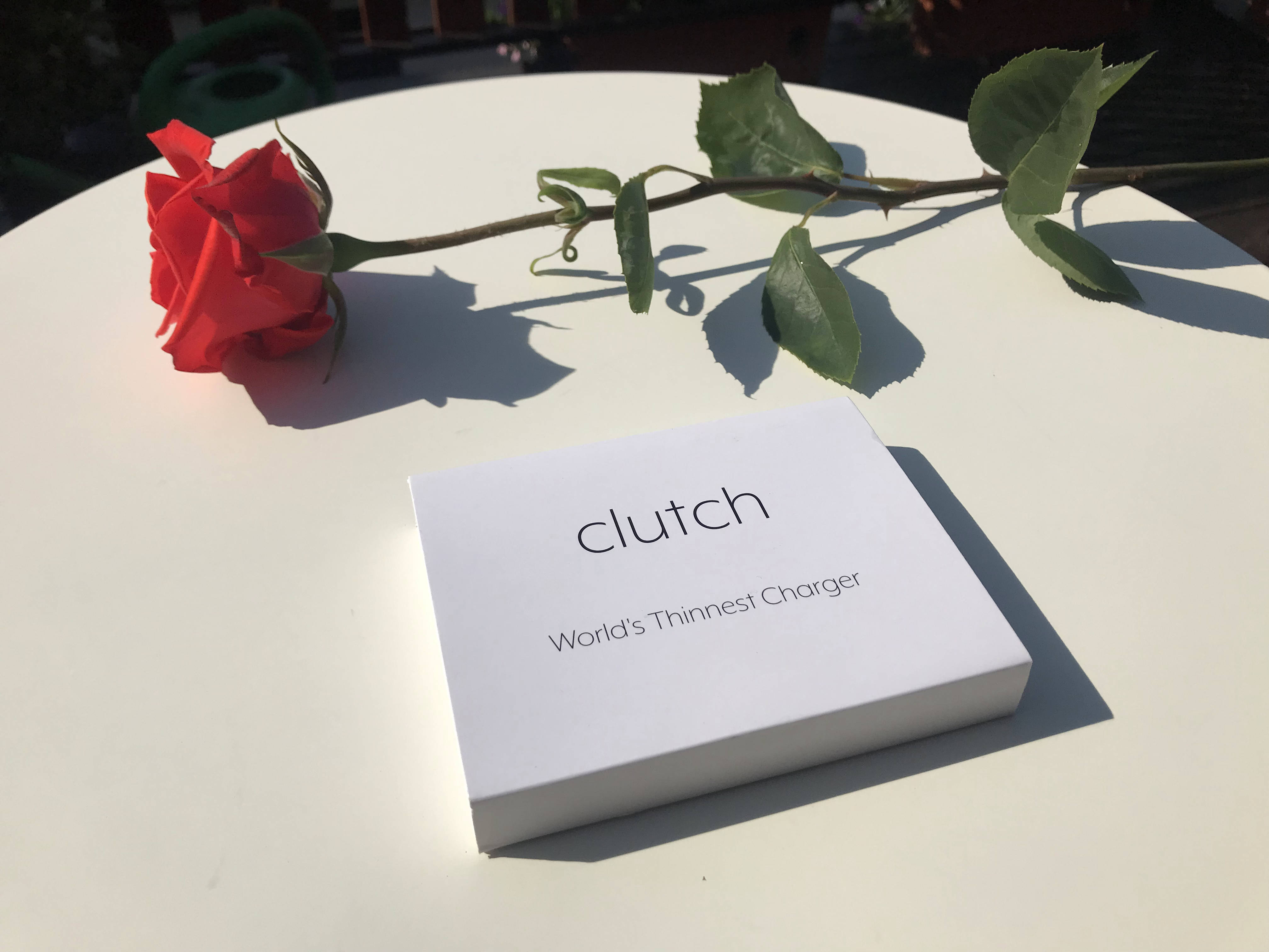 clutch charger with rose