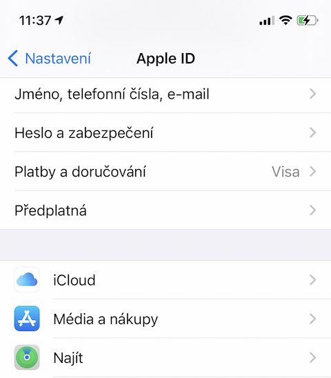 iCloud apliikace