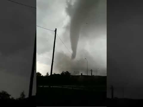 Tornádo video