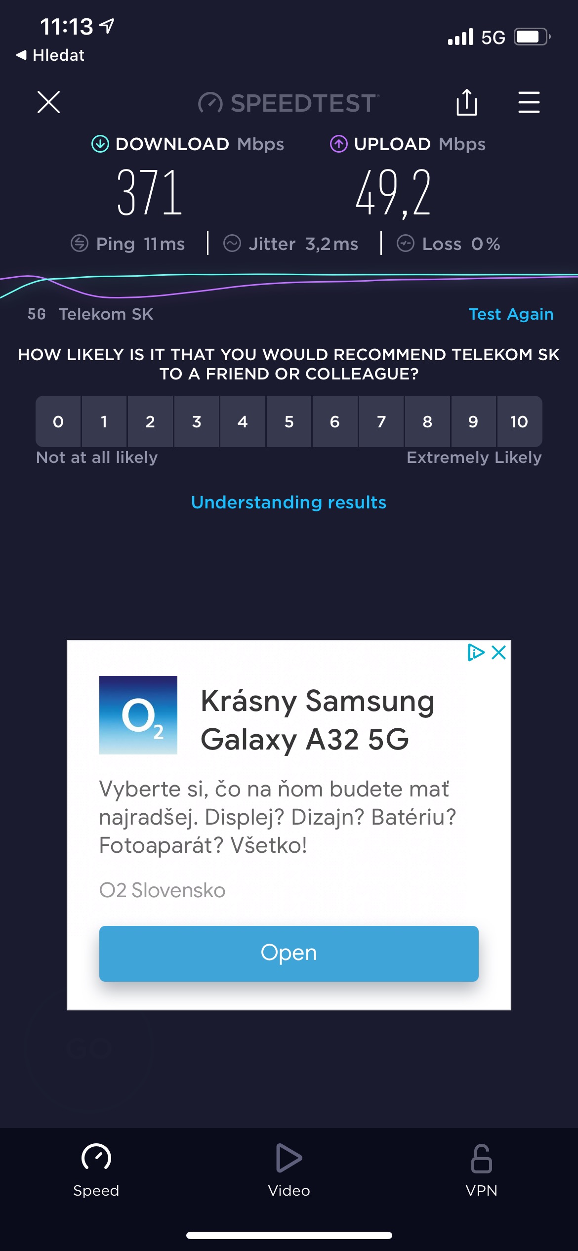 5g speed test results