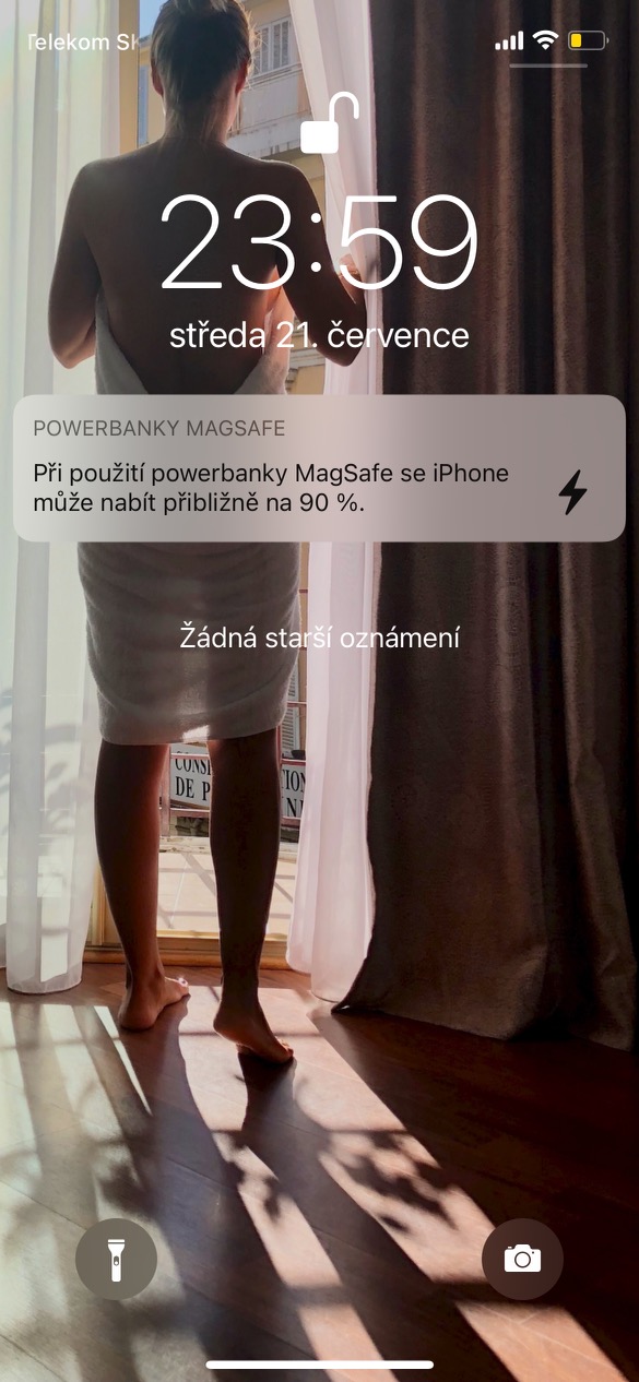 MagSafe screeny z iOS 1 MagSafe Battery Pack v iOS