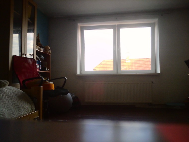 room interior low angle