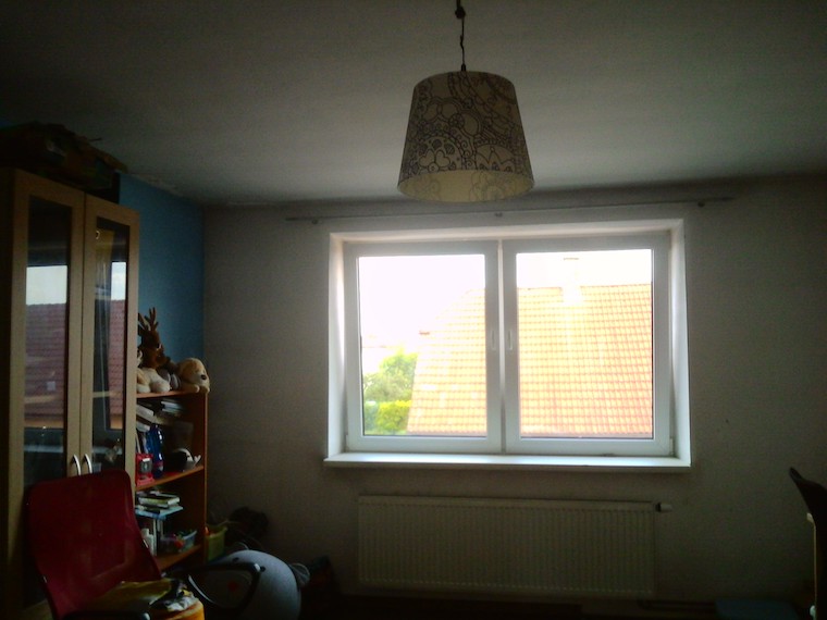 room interior with window