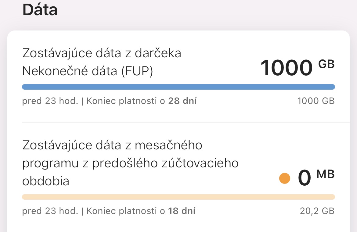 telekom nekonecna data