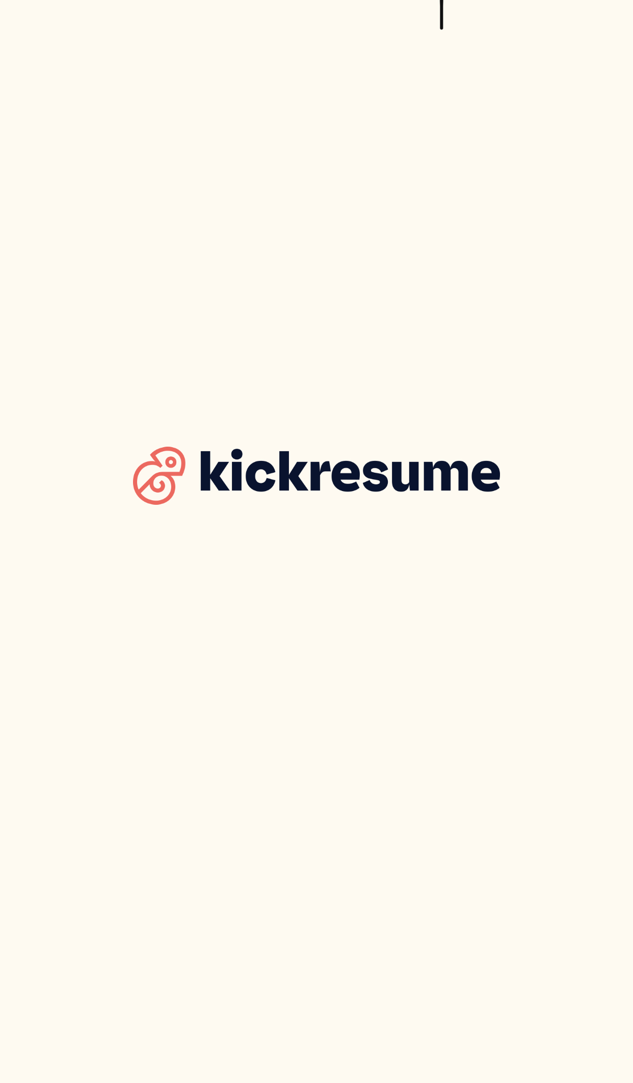kickresume logo