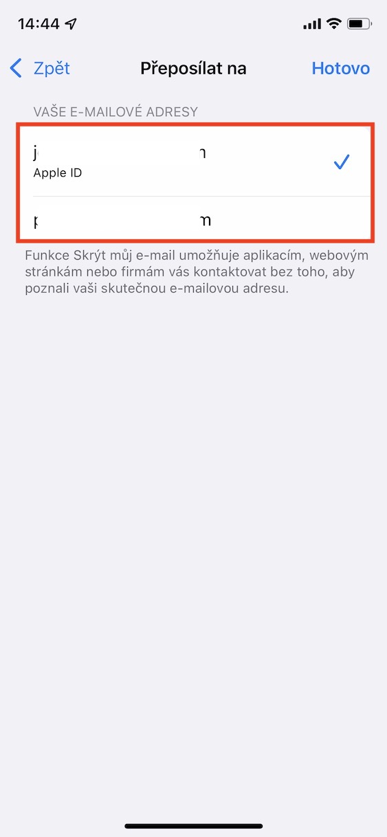 skryt_muj_e-mail_preposilani2 skrýt můj e-mail změna adresy přeposílání