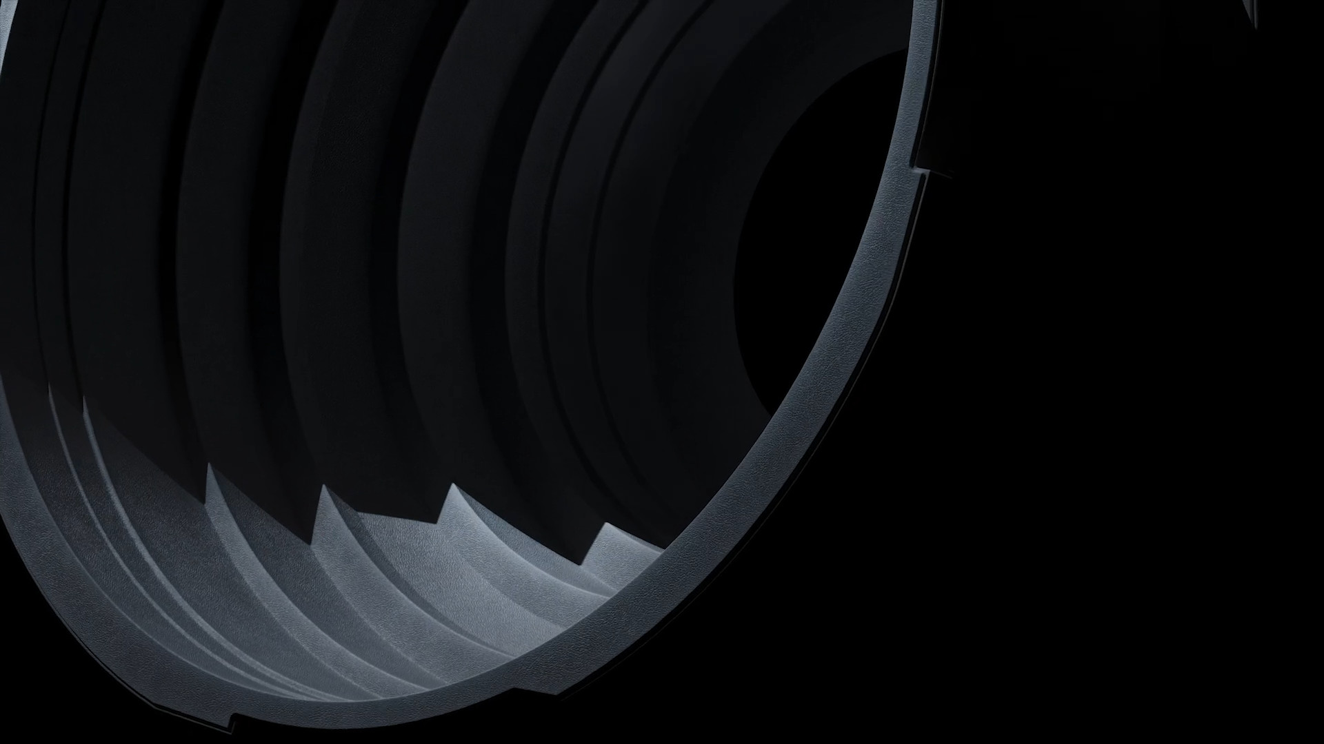 abstract dark spiral