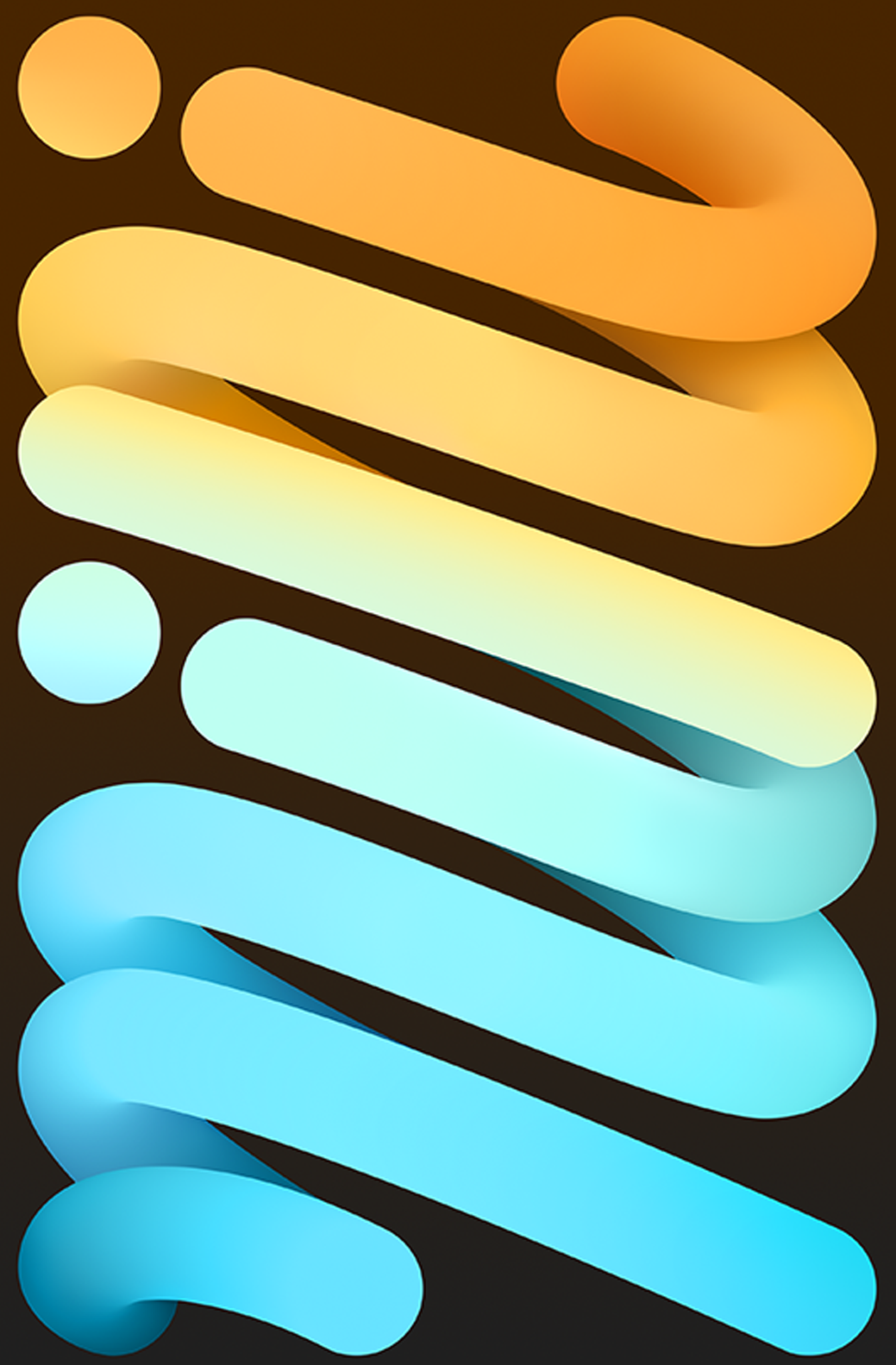 abstract yellow blue gradient