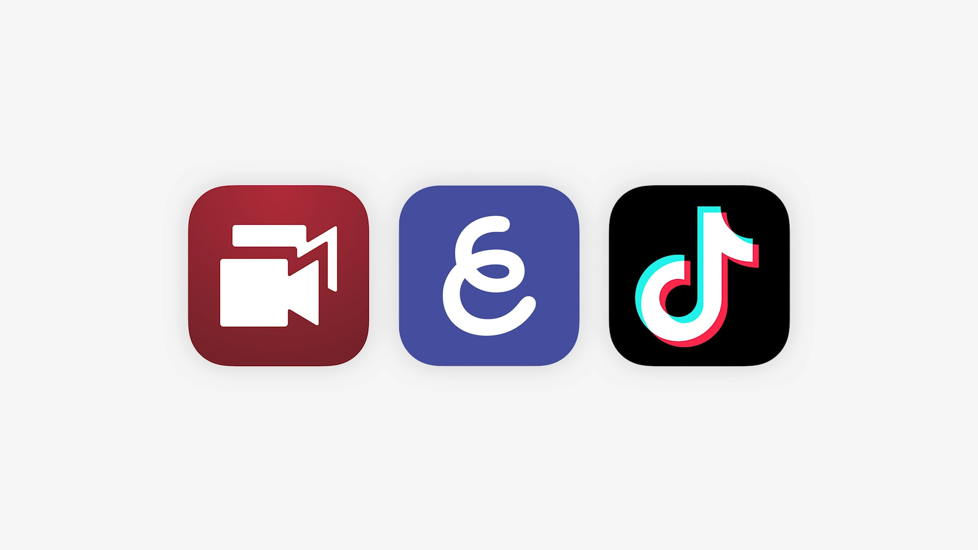app icons video editing