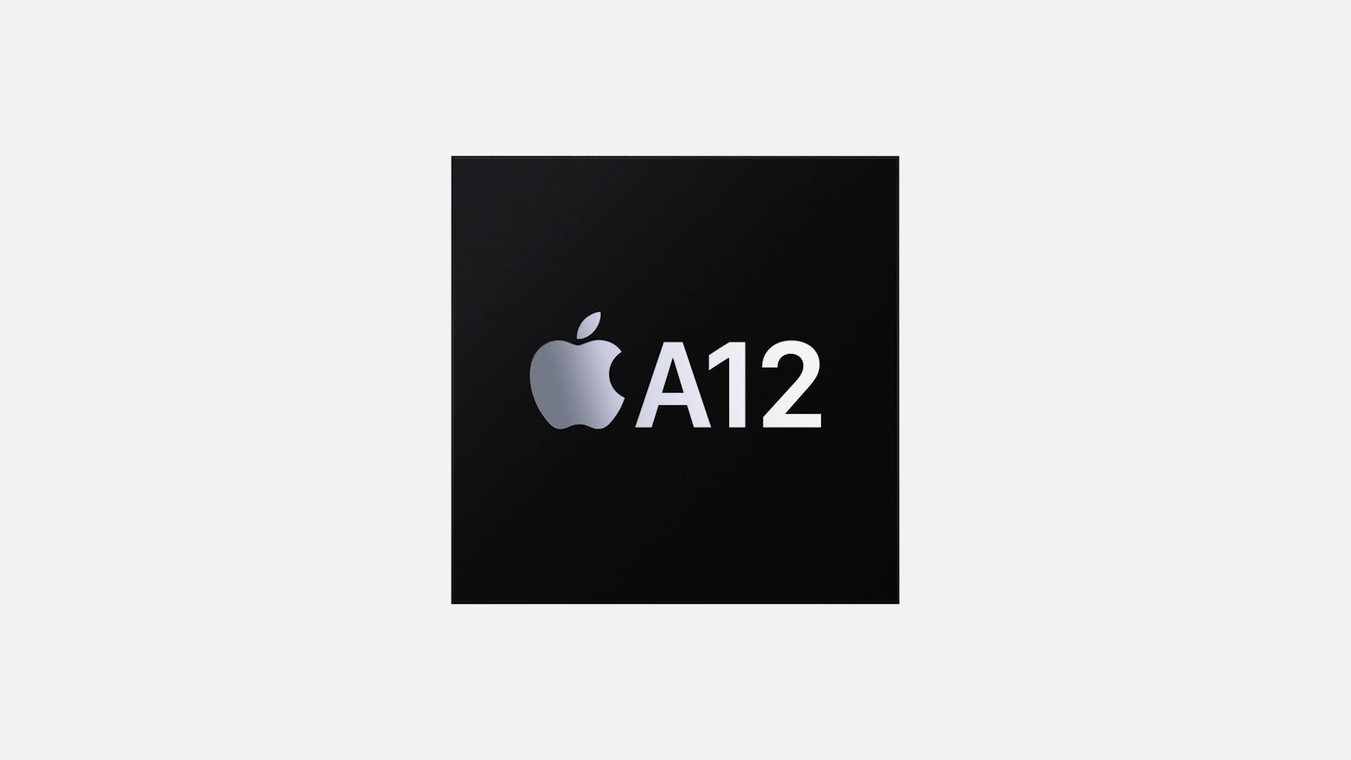 apple a12 chip logo