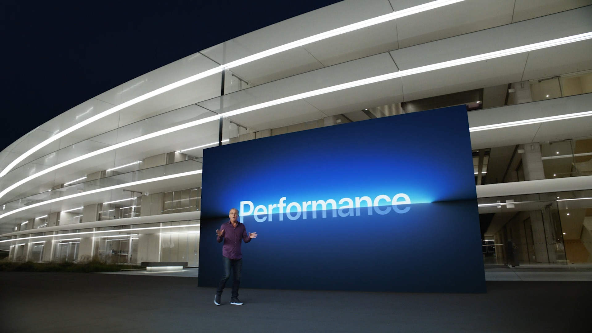 apple event performance presentation