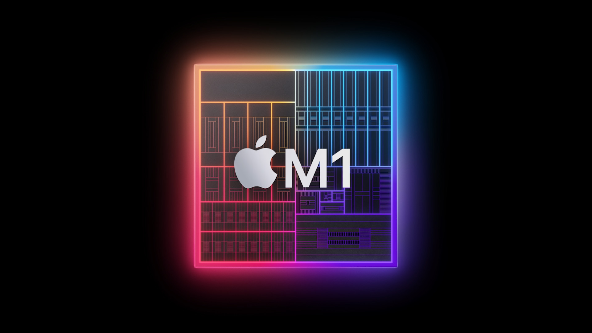 apple m1 chip logo