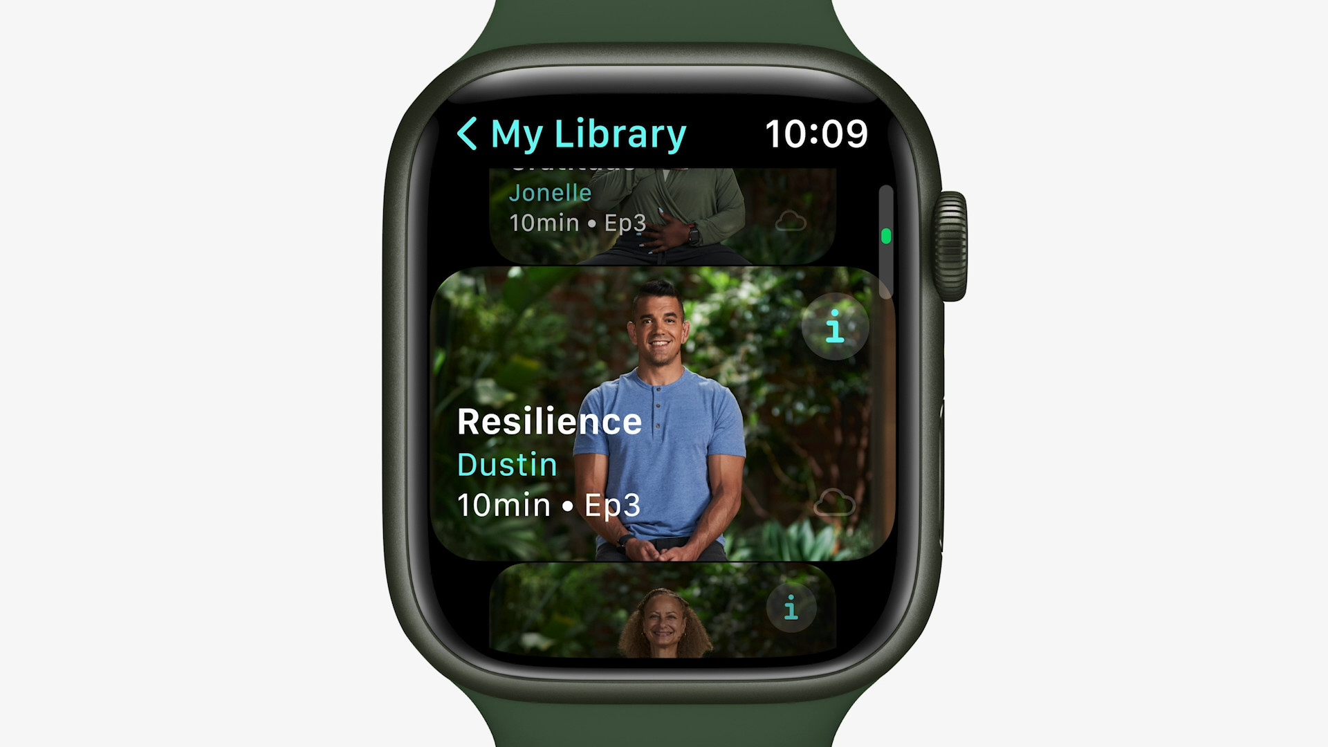 apple watch resilience session