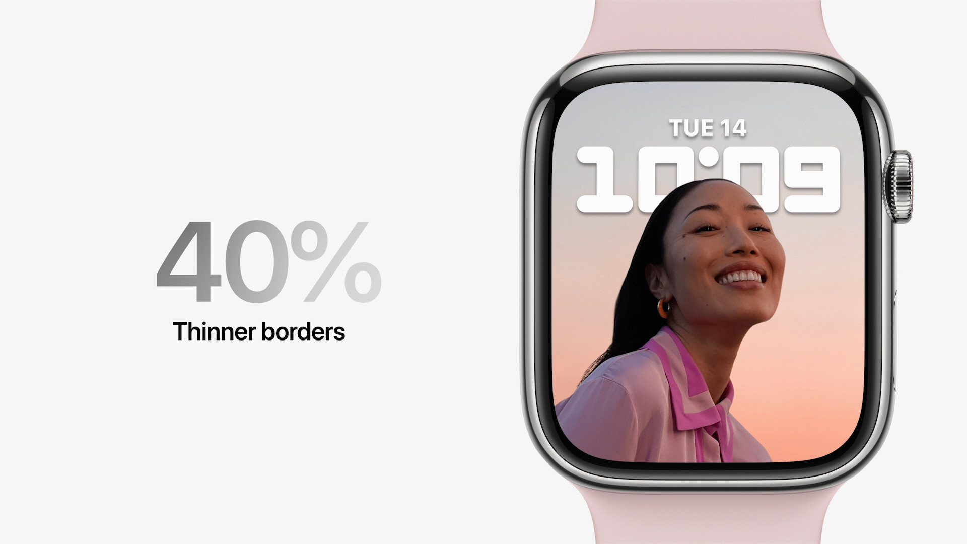 apple watch thinner borders