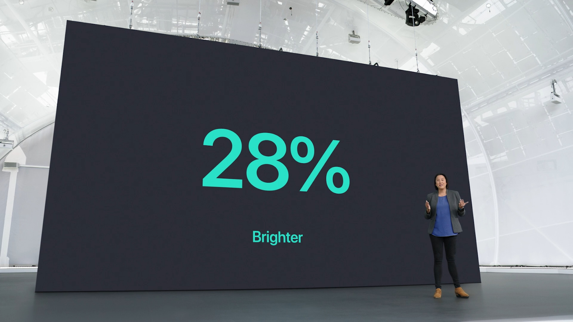 brightness presentation stage