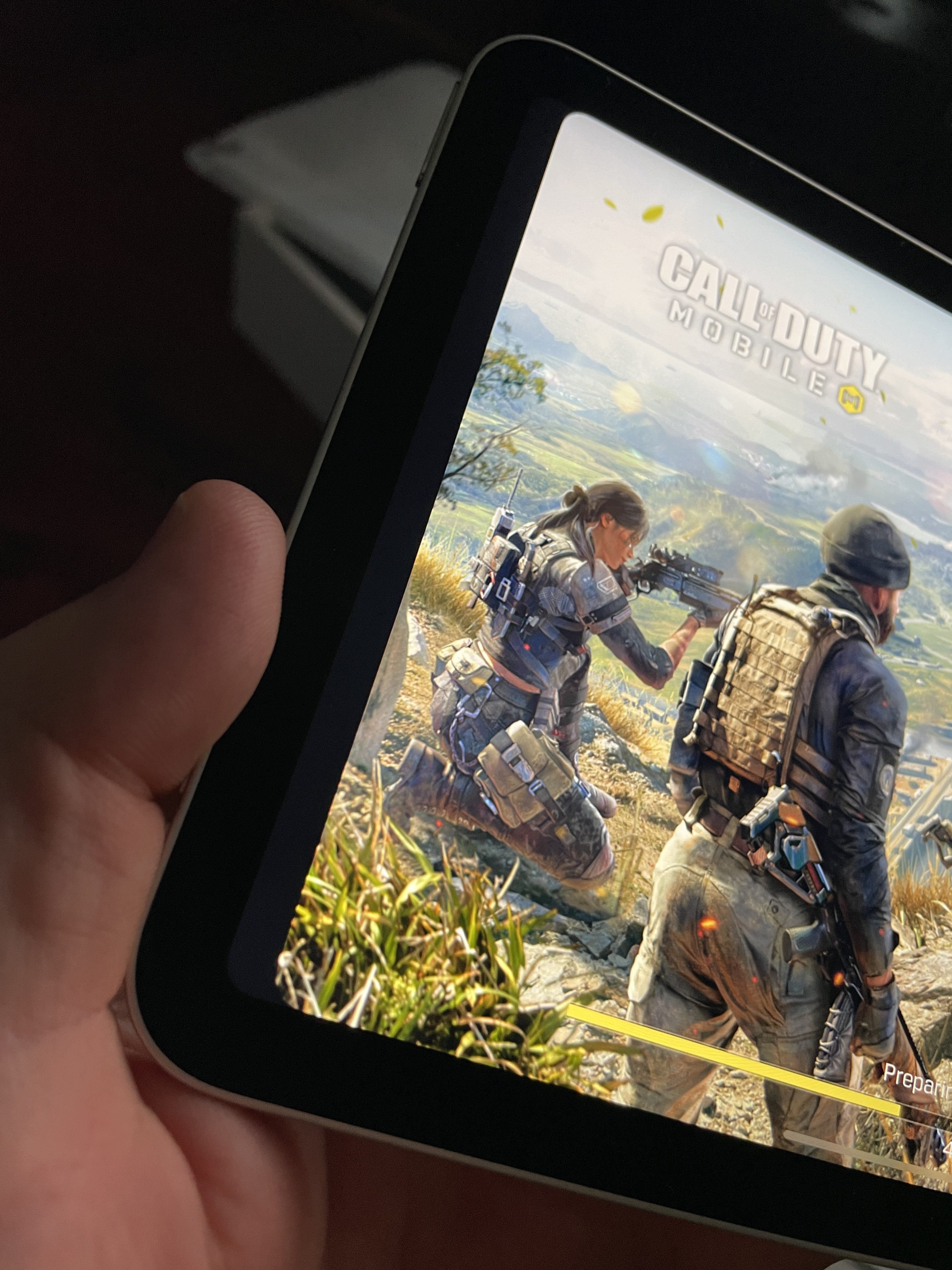 call of duty mobile loading