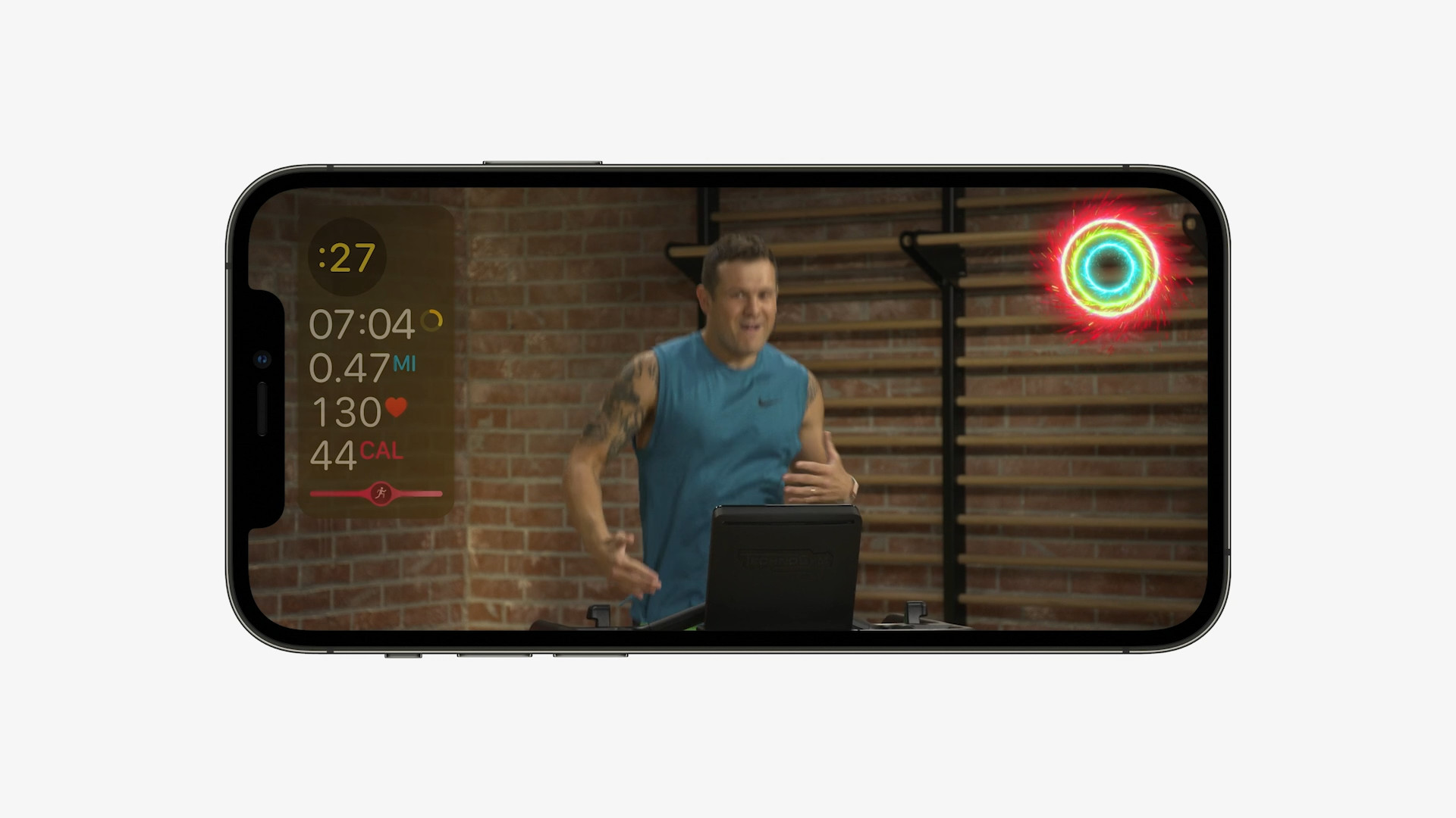 close up treadmill instructor