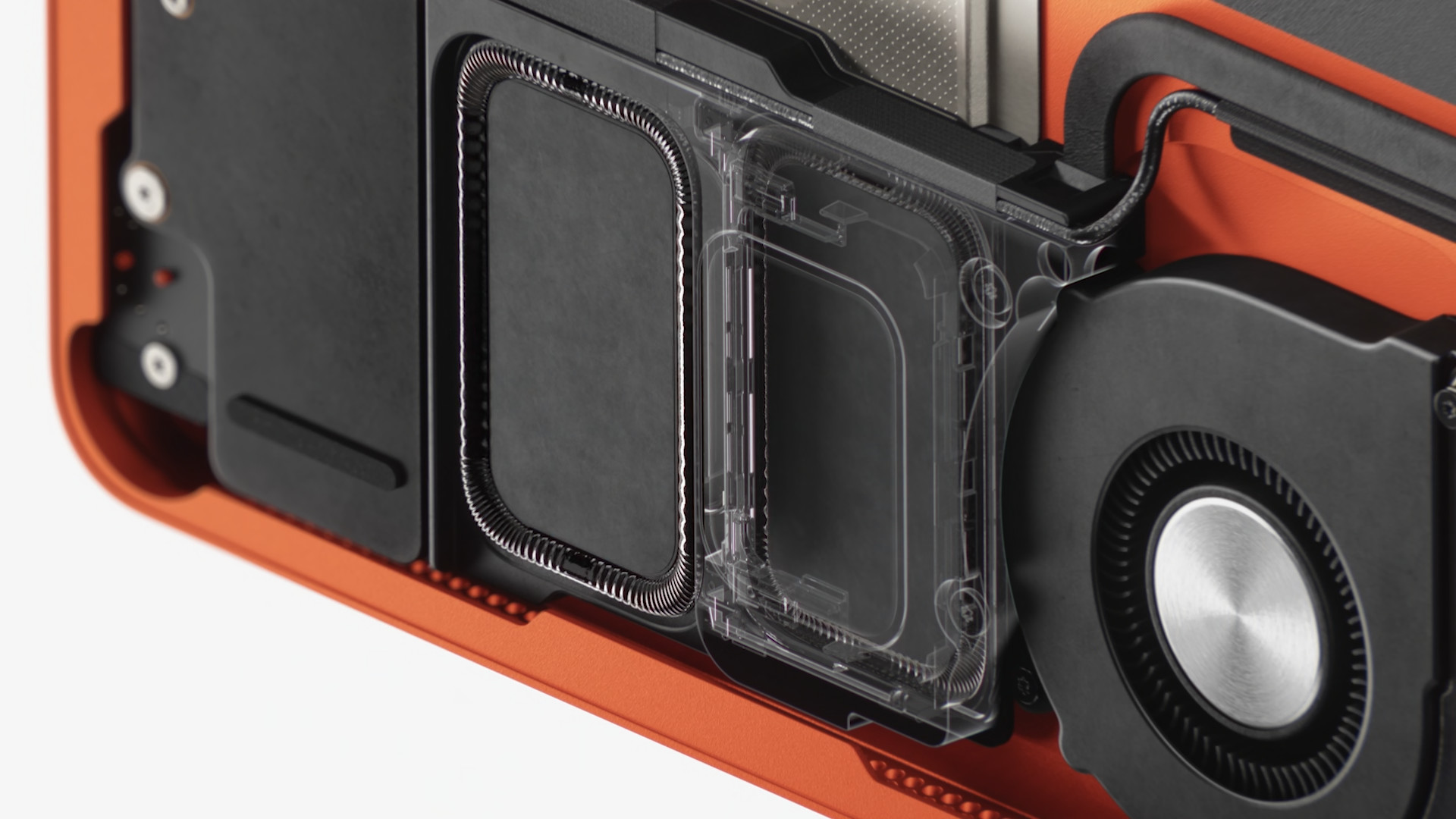 computer speaker transparent cover