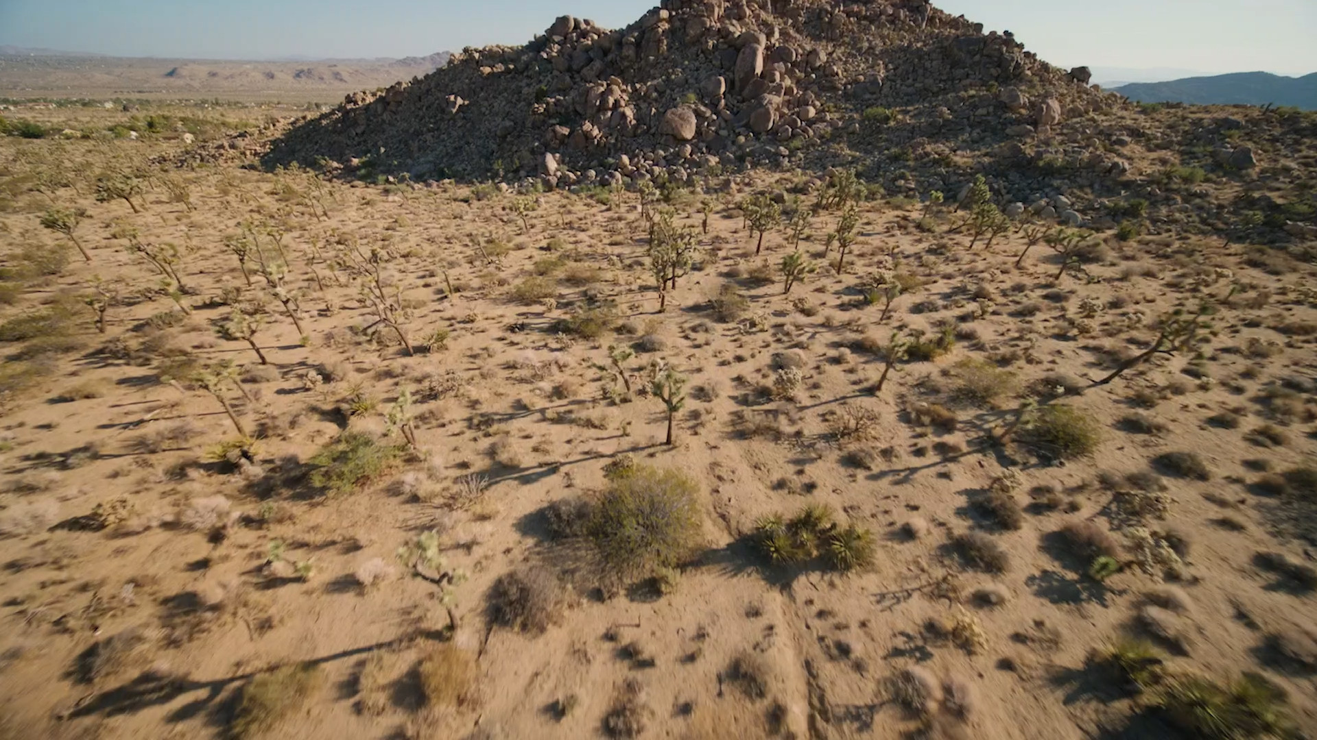 desert landscape rocky hill