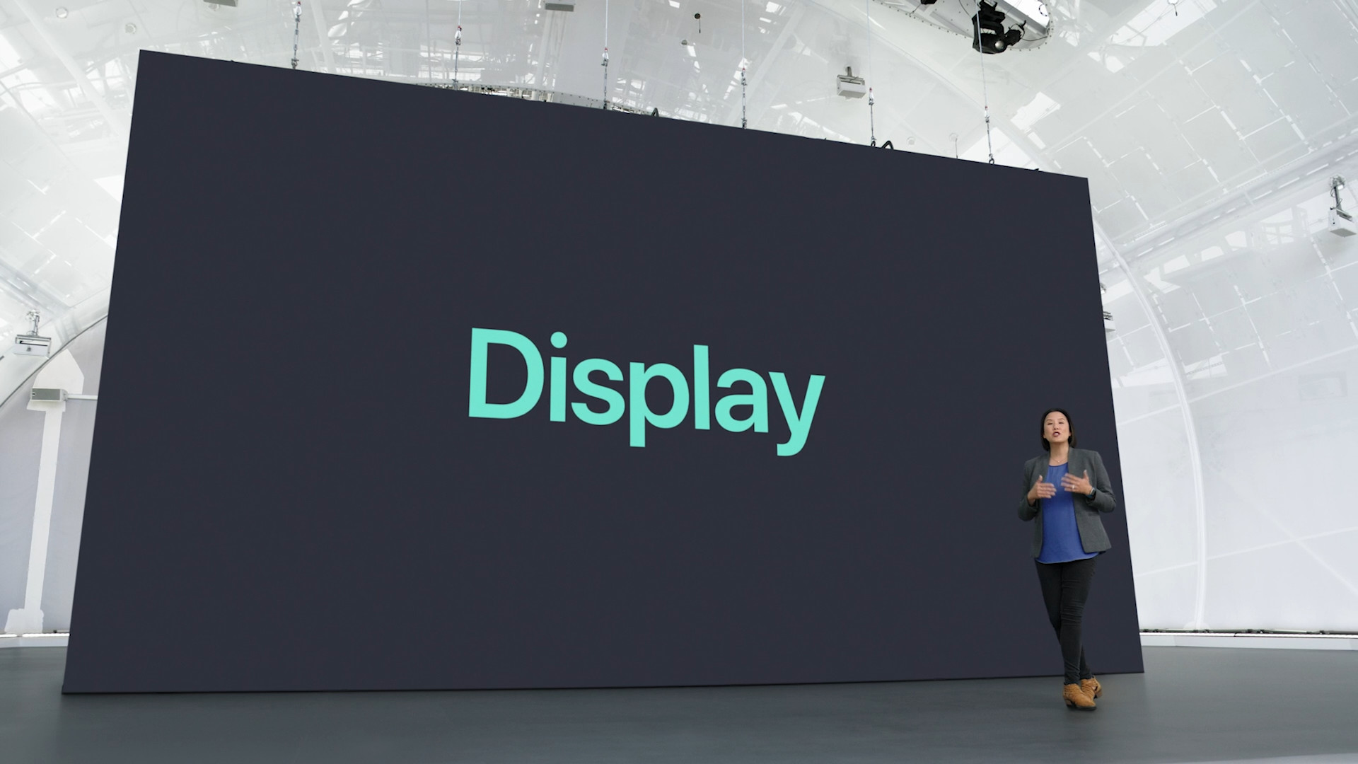 display presentation stage