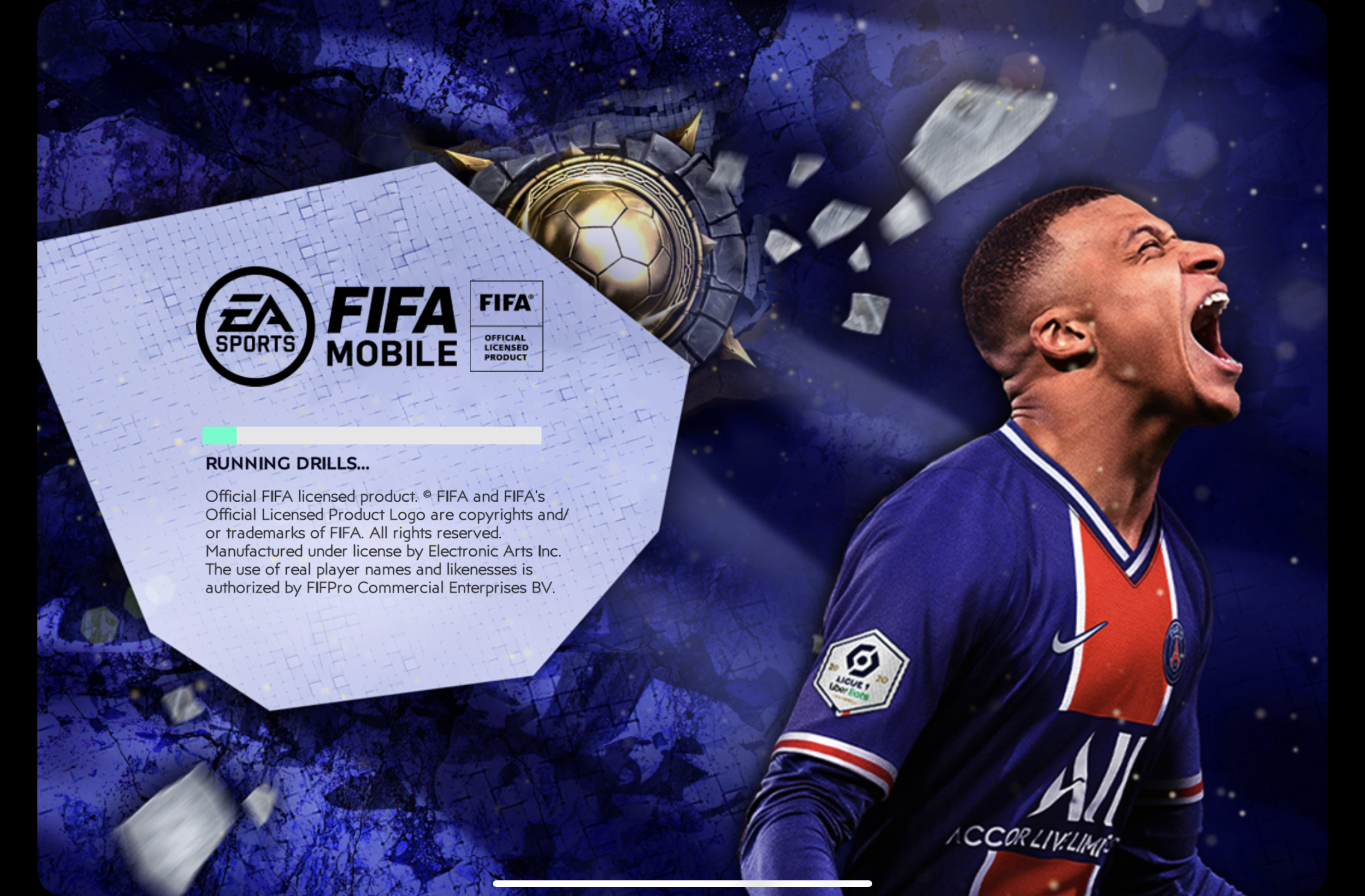 fifa mobile loading screen