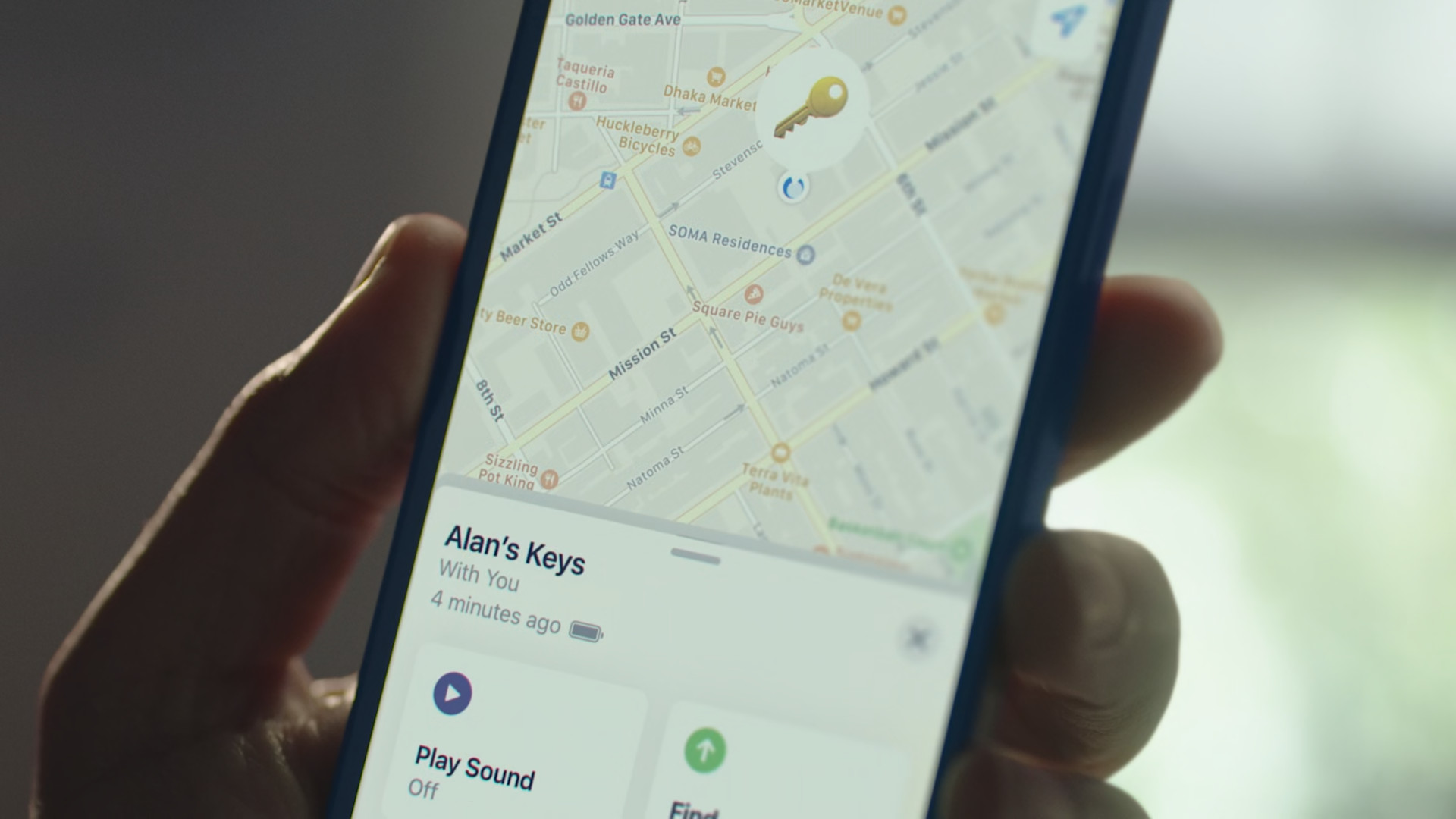 find my app on phone