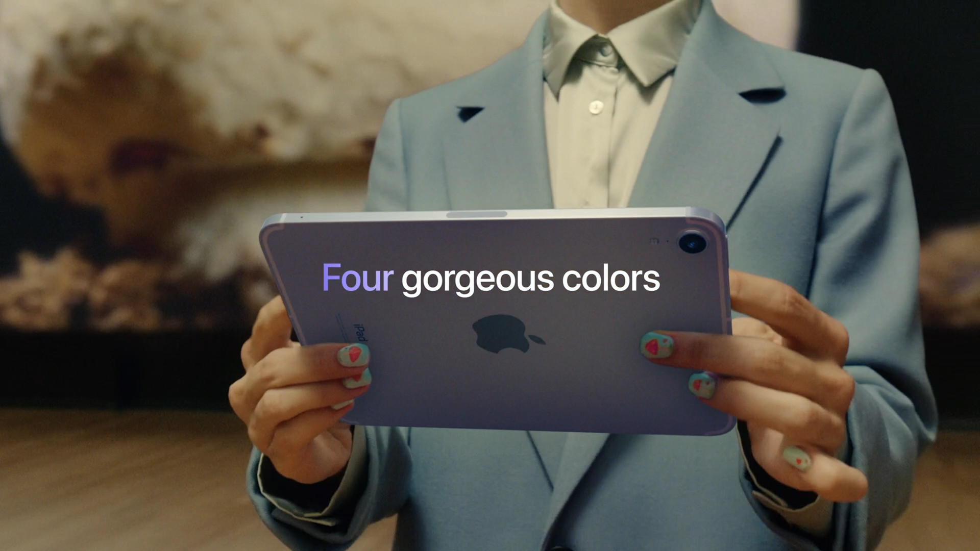 four gorgeous colors ipad
