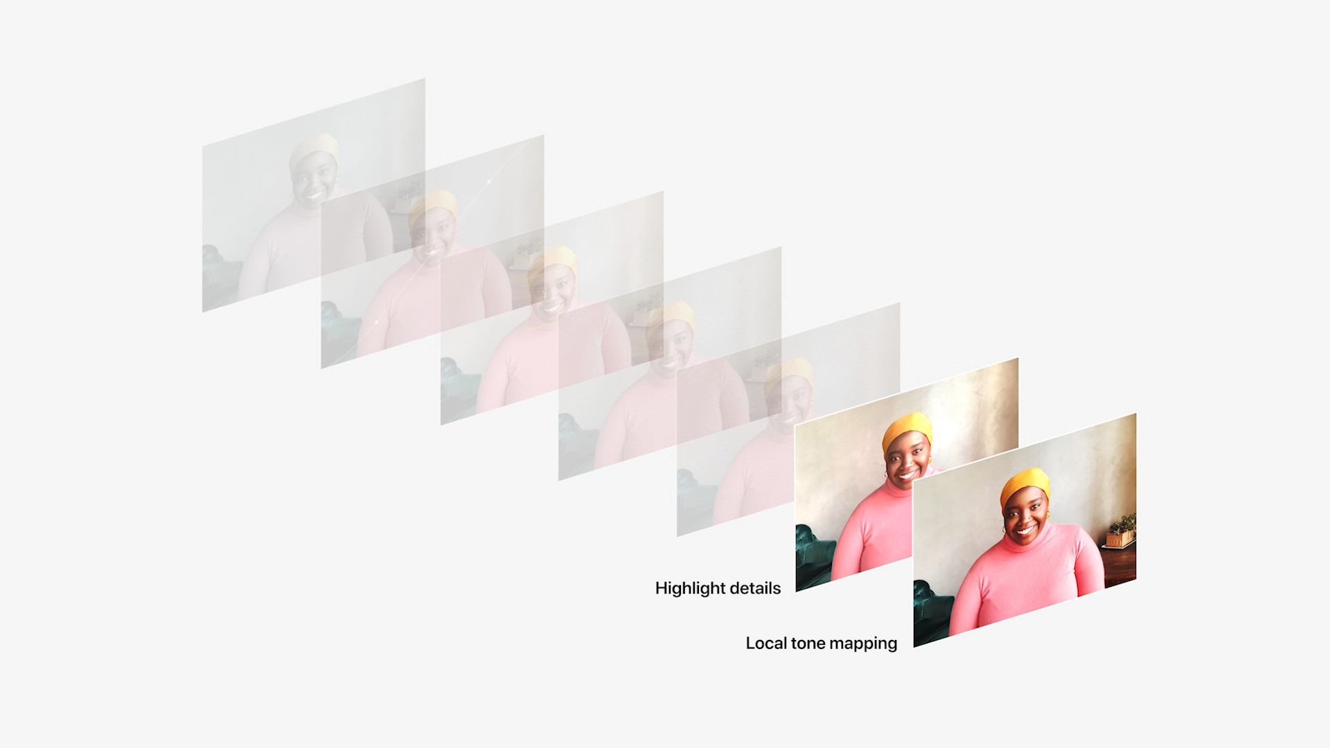 highlight details local tone mapping