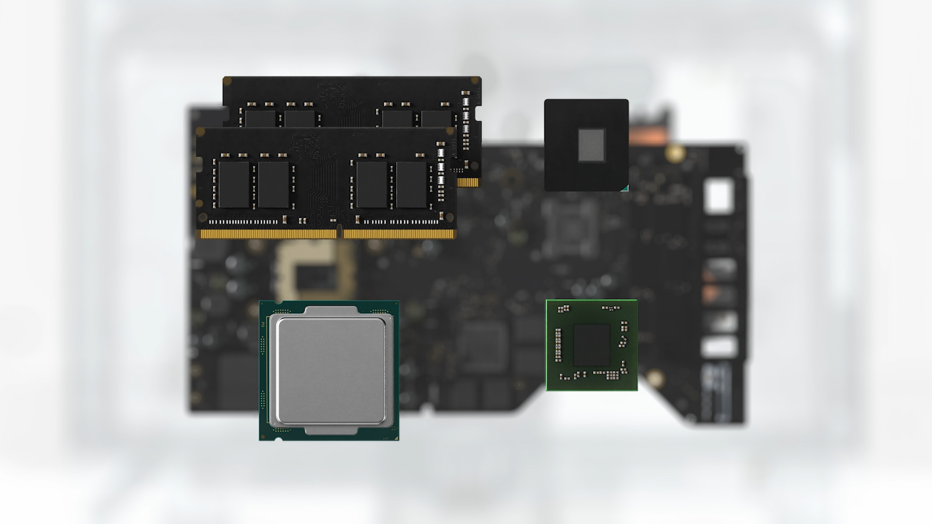 imac circuit board components