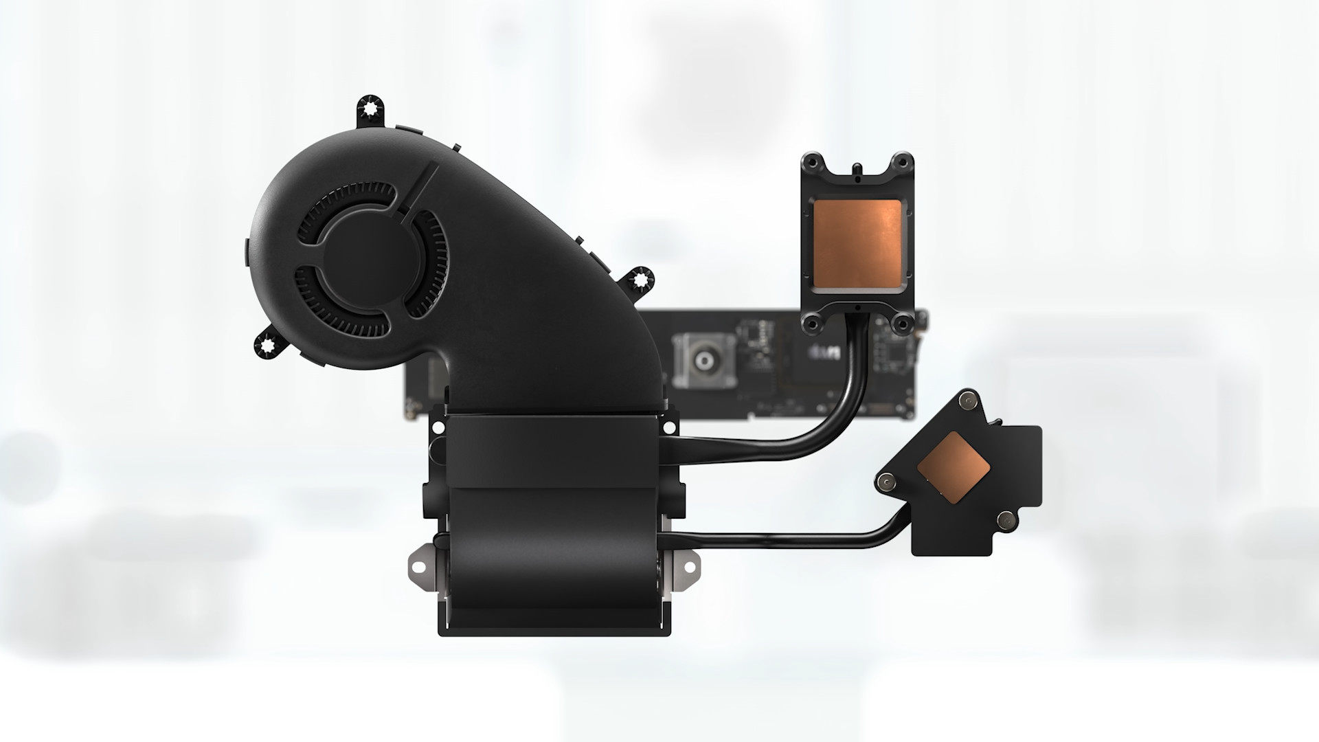 imac cooling system closeup