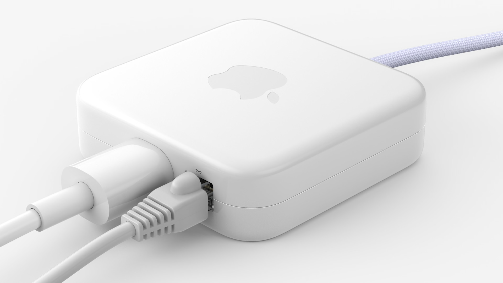 imac power adapter connected