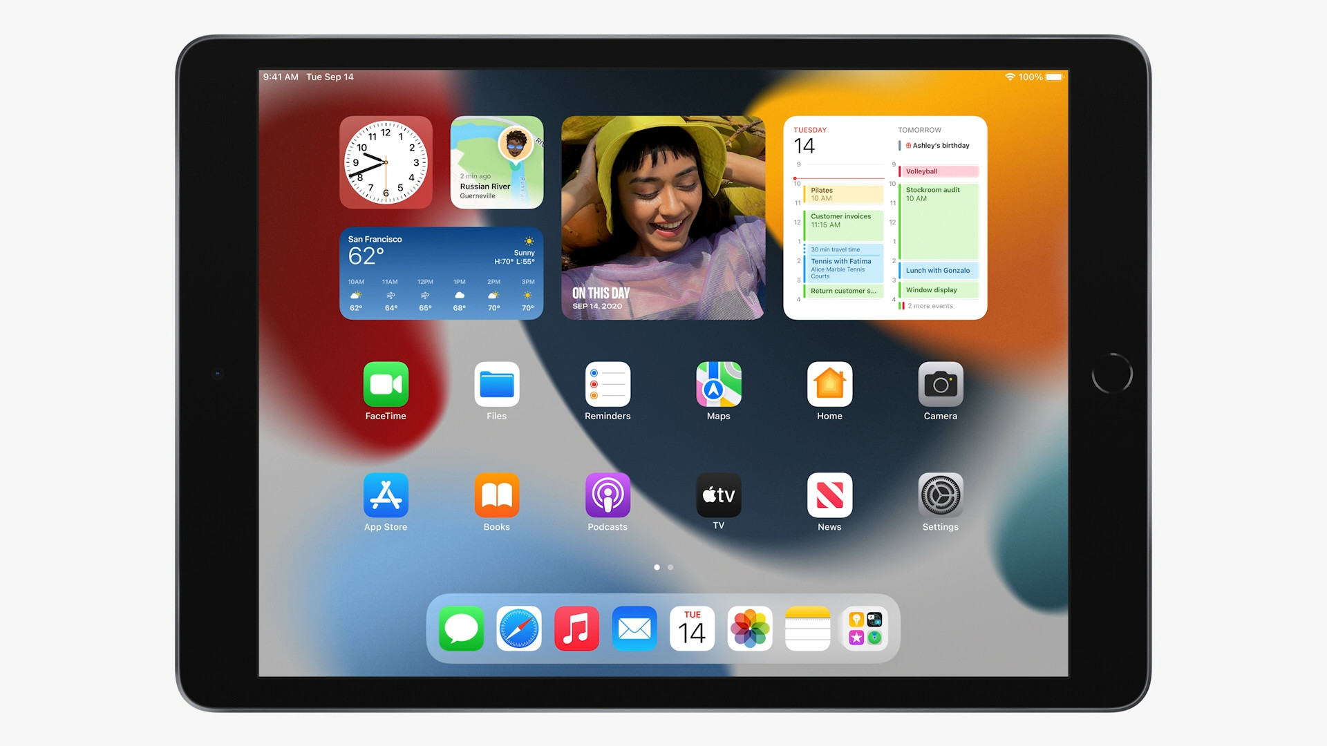 ipad home screen widgets