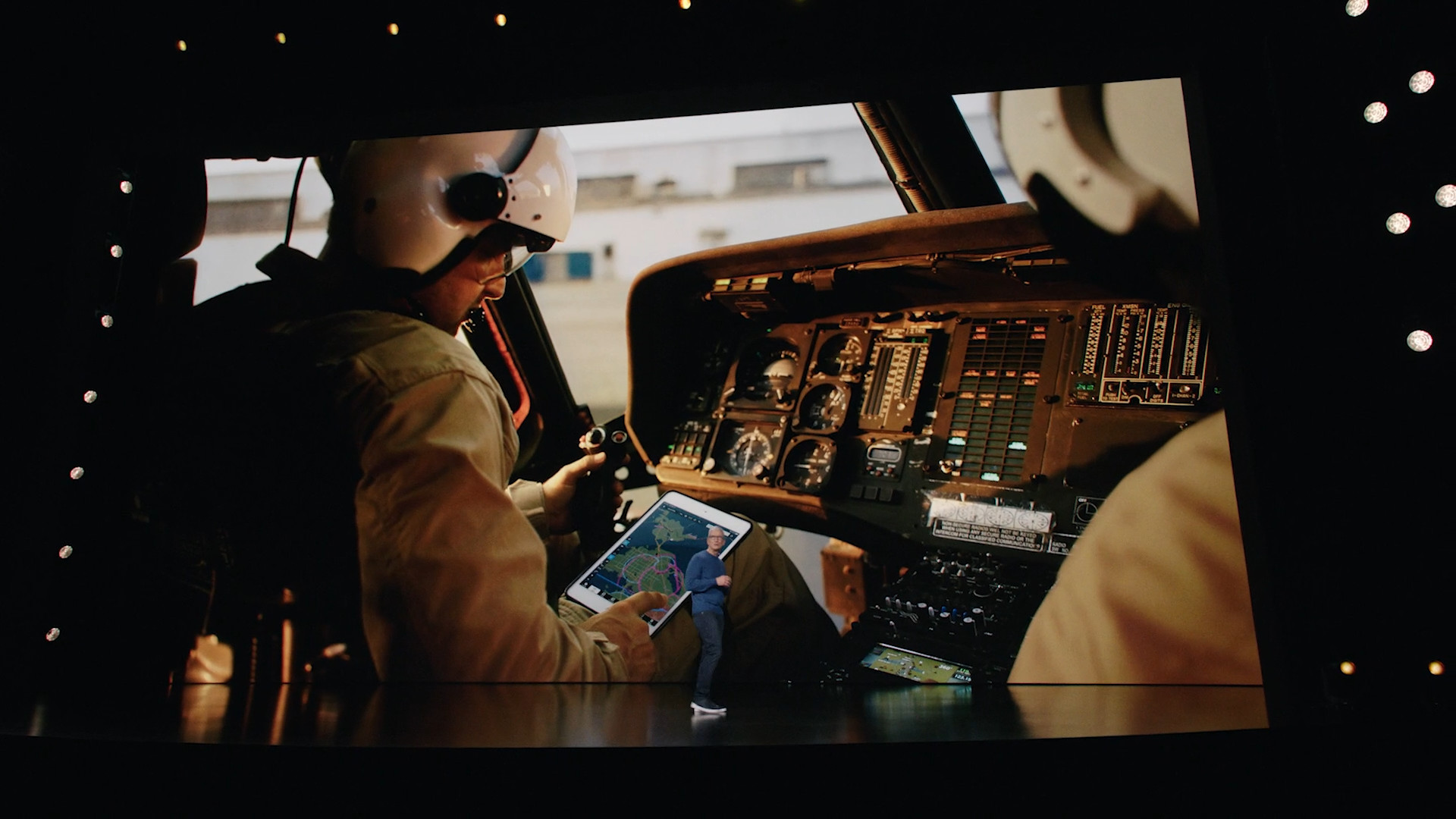 ipad in cockpit