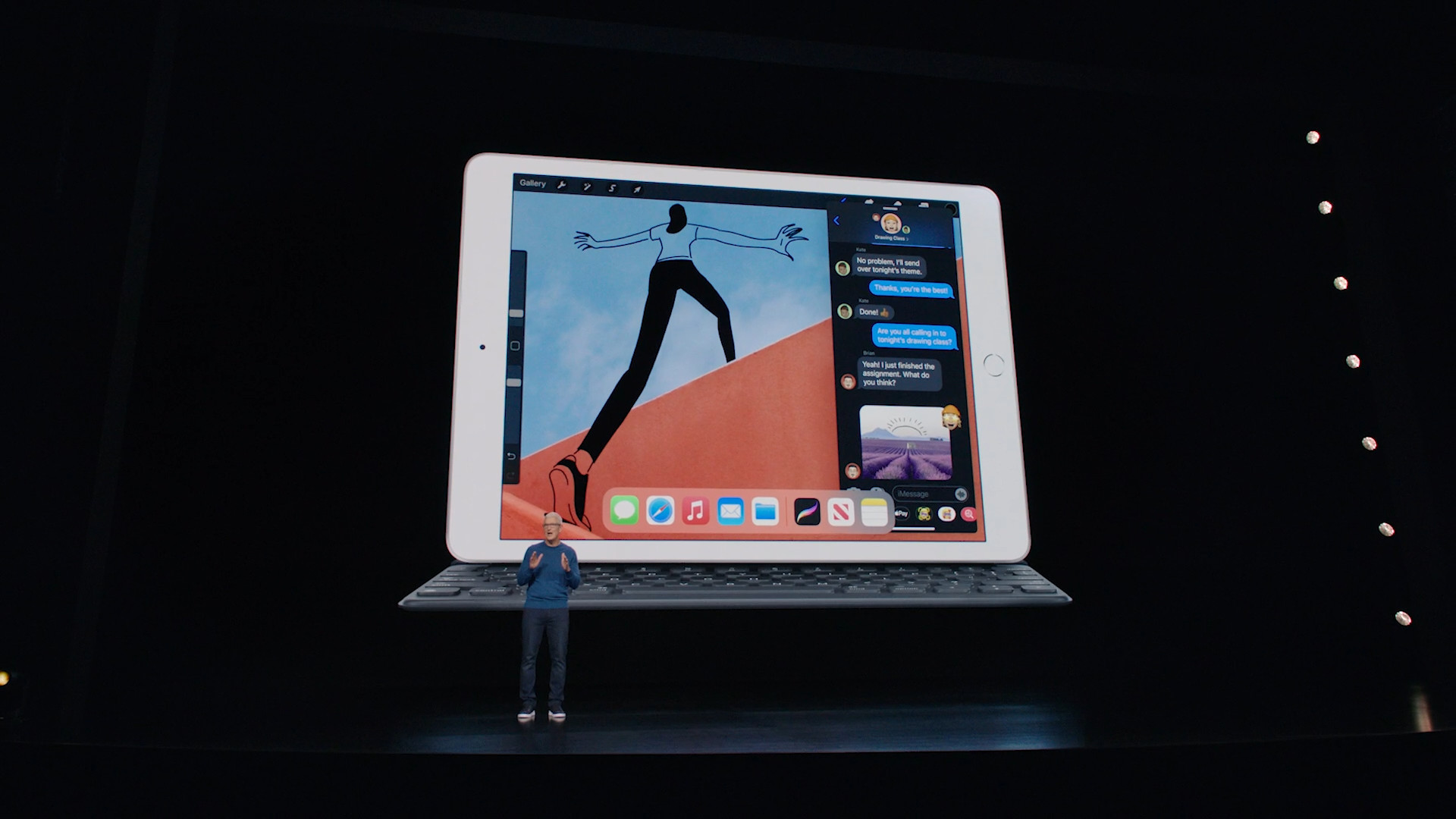 ipad keyboard presentation