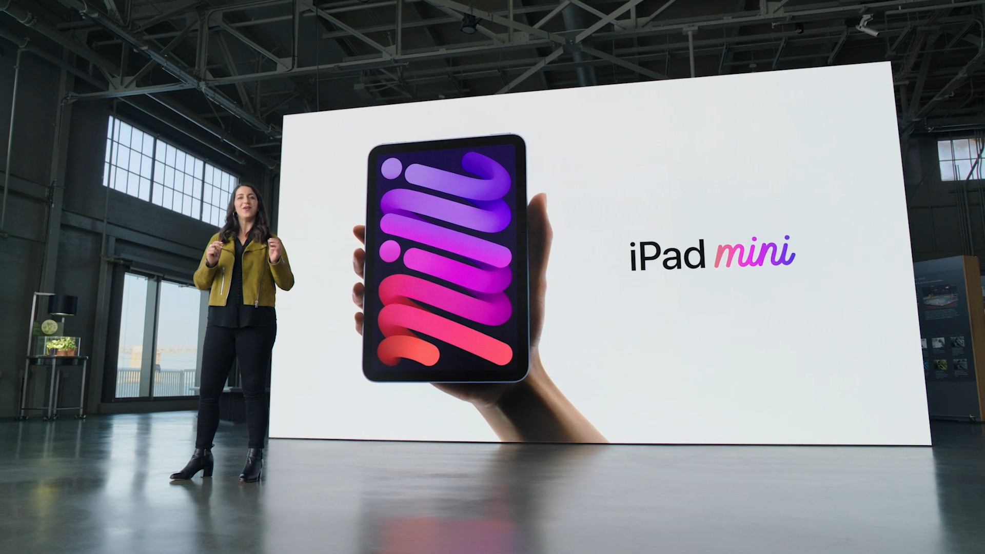 ipad mini presentation stage