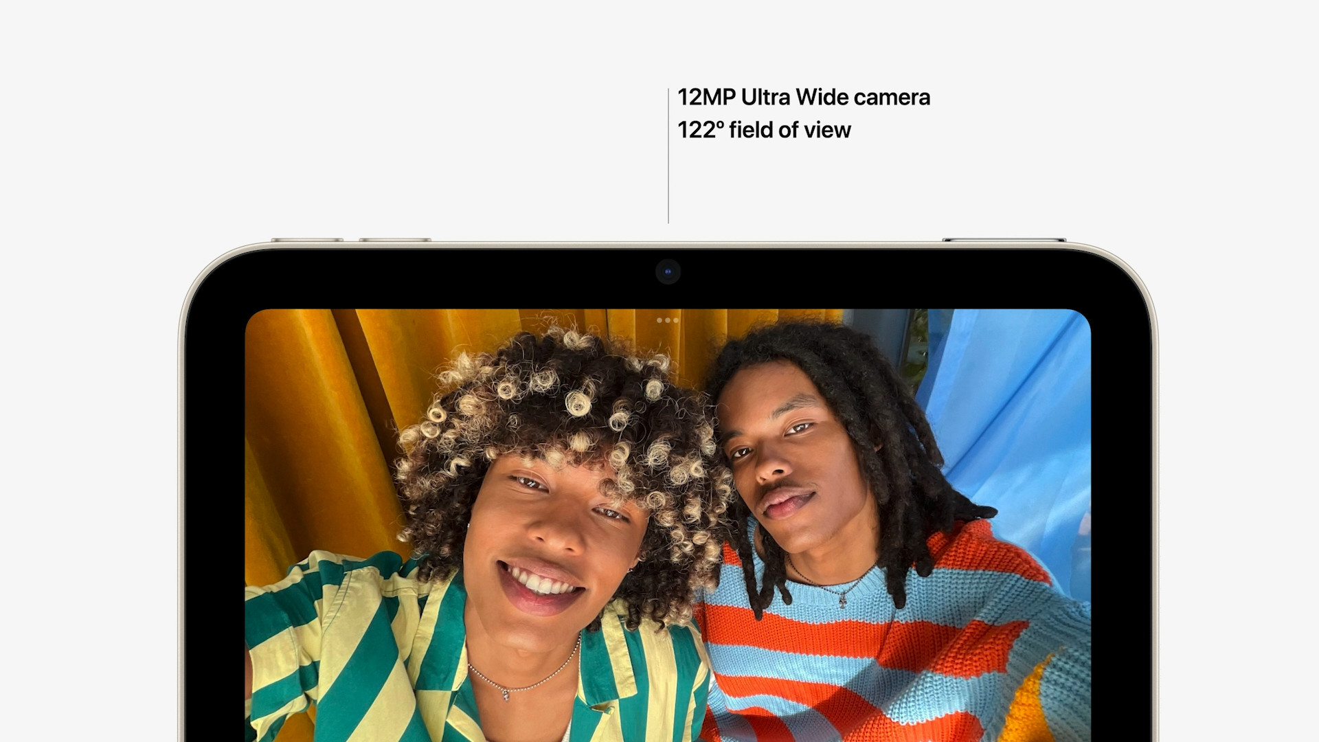 ipad ultra wide camera