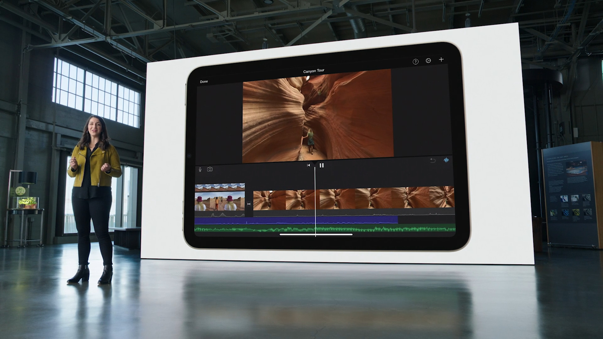 ipad video editing presentation