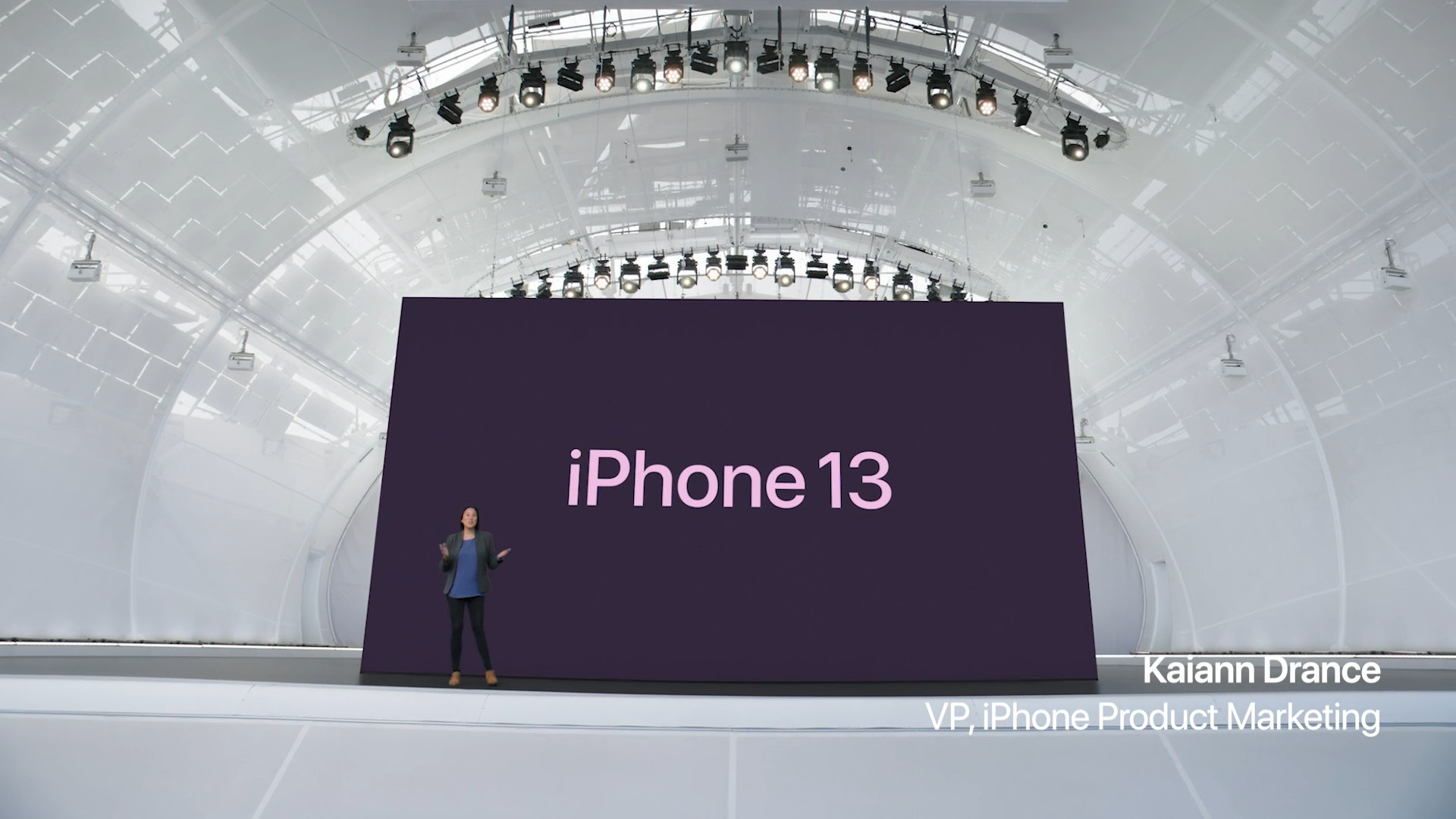 iphone 13 presentation stage