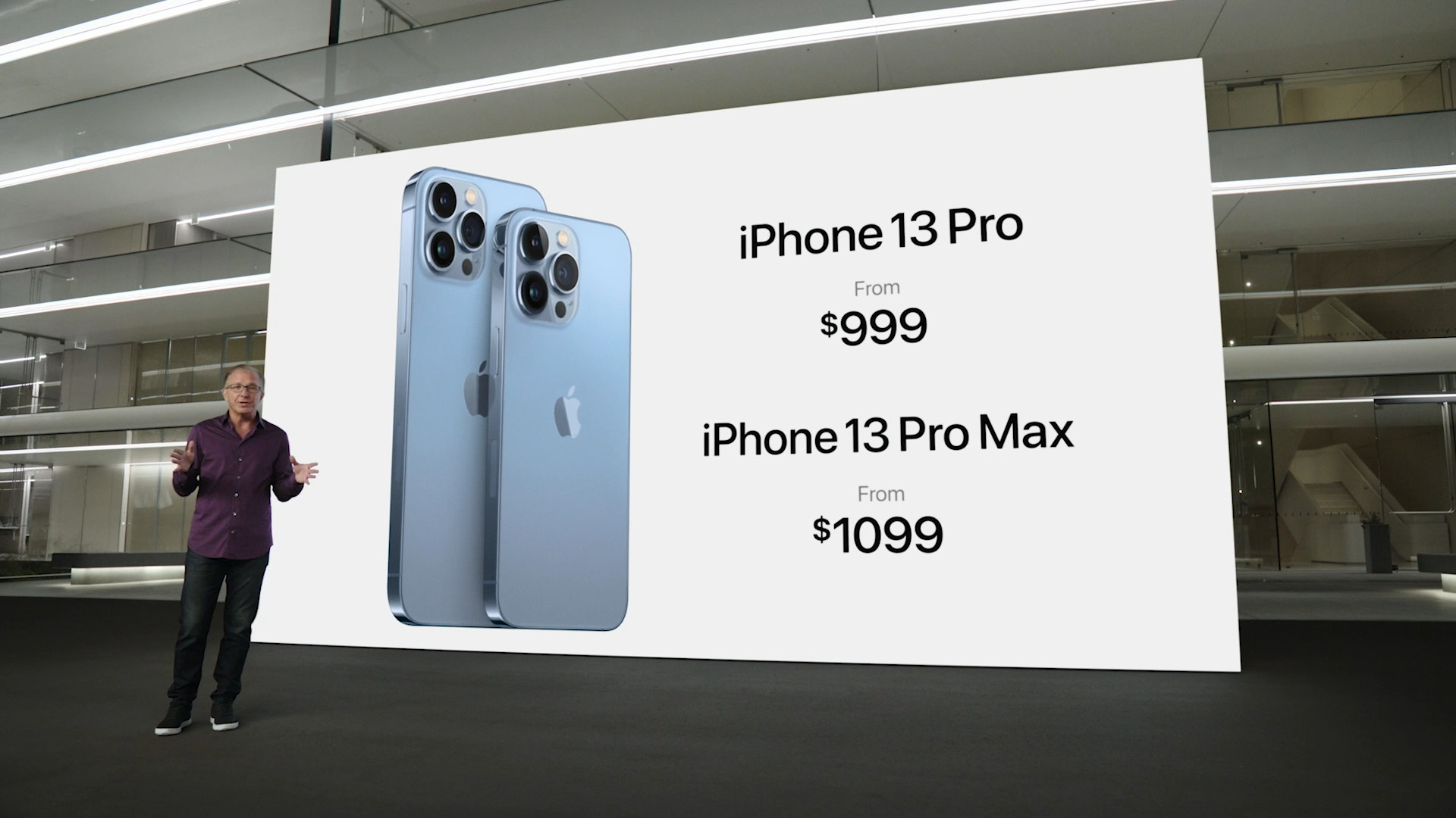iphone 13 pro pricing presentation