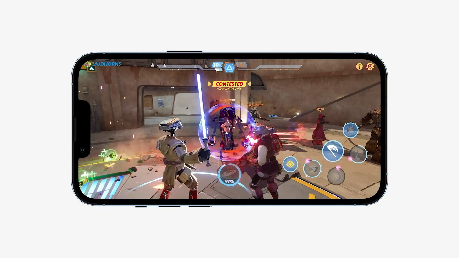 iphone gaming display