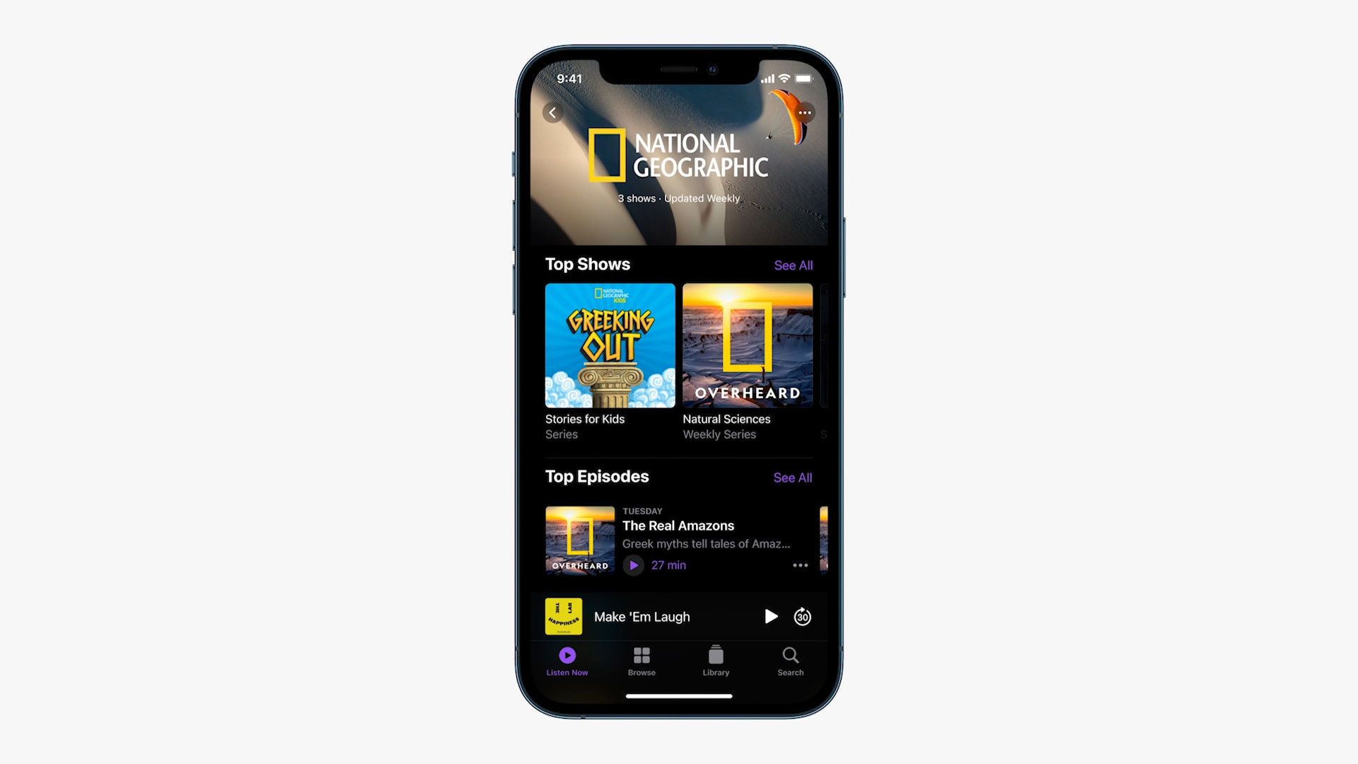 iphone podcast national geographic