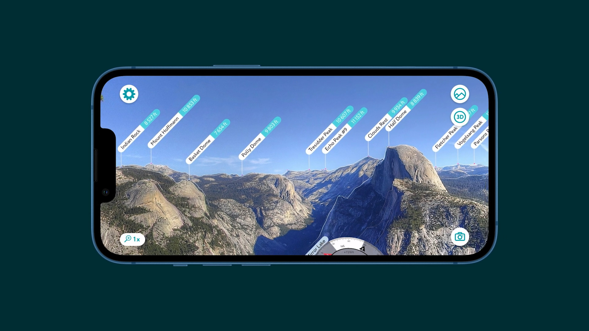 landscape view iphone