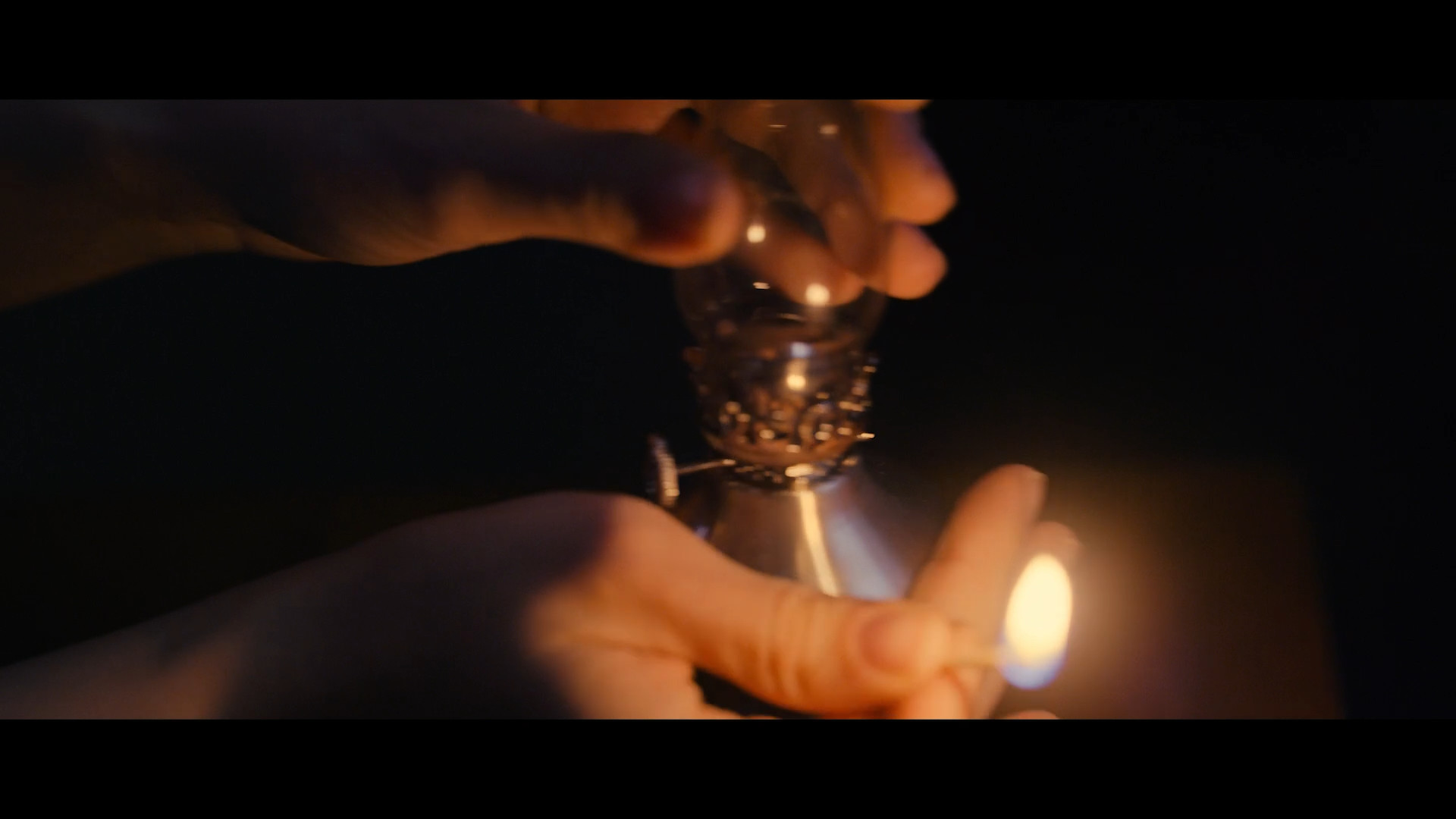 lighting lamp closeup