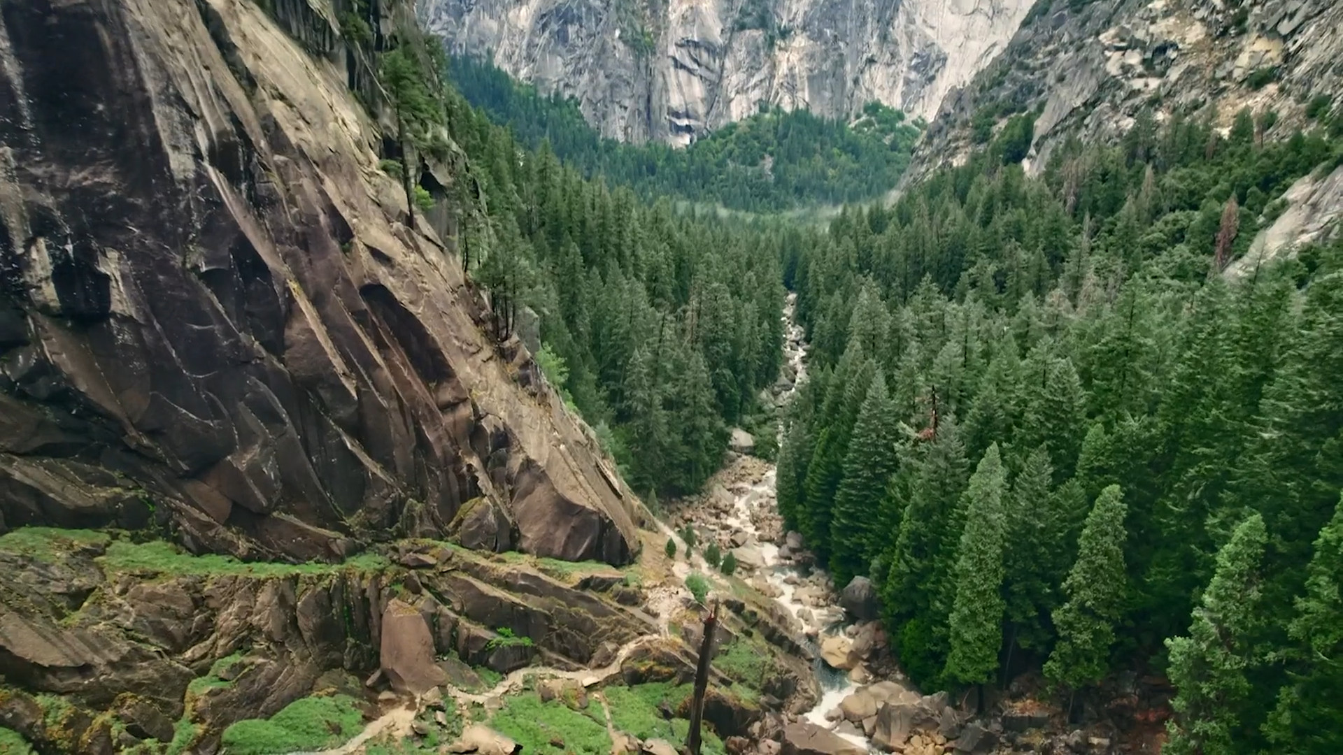 mountain valley river