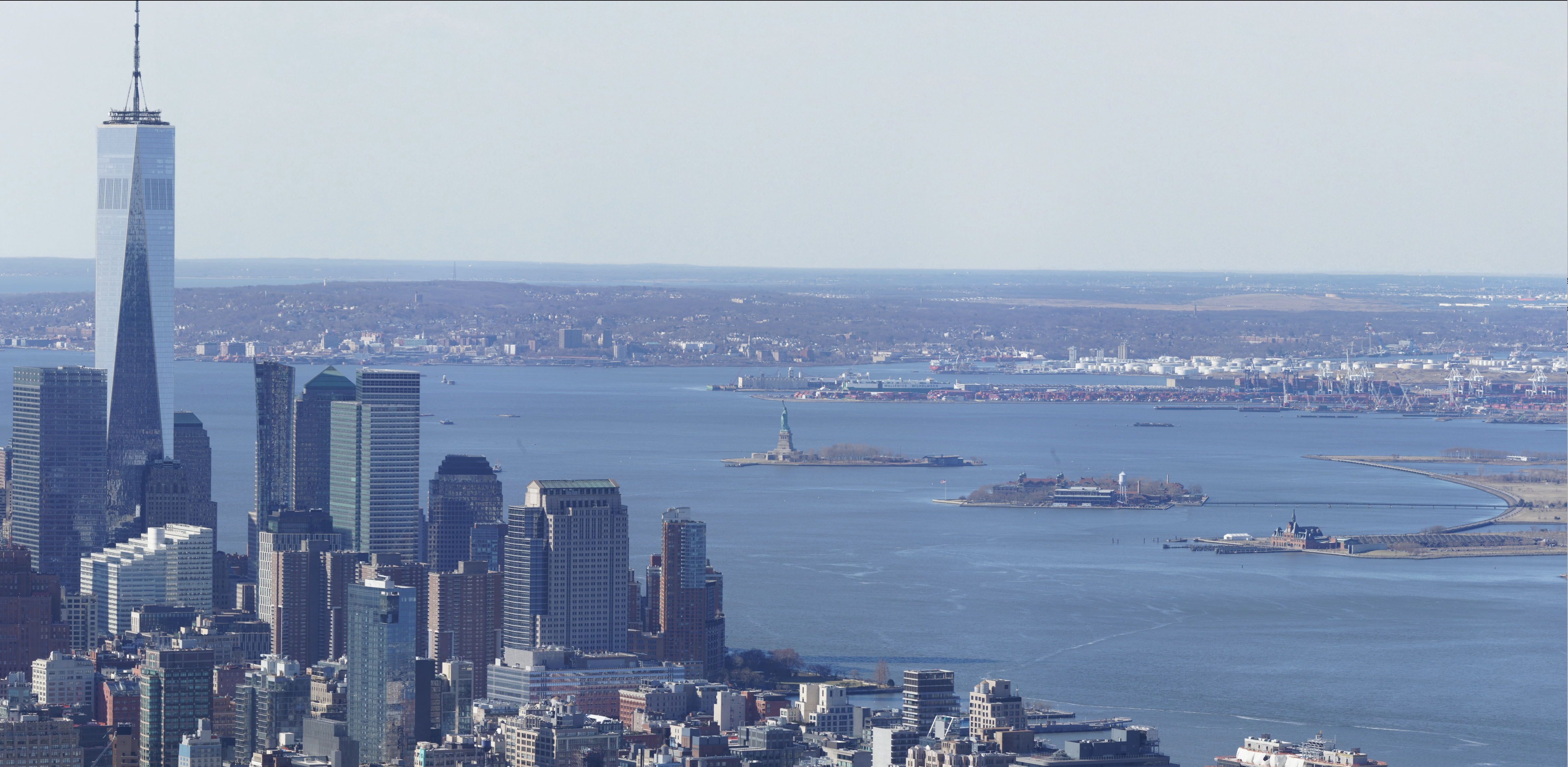 new york city harbor view
