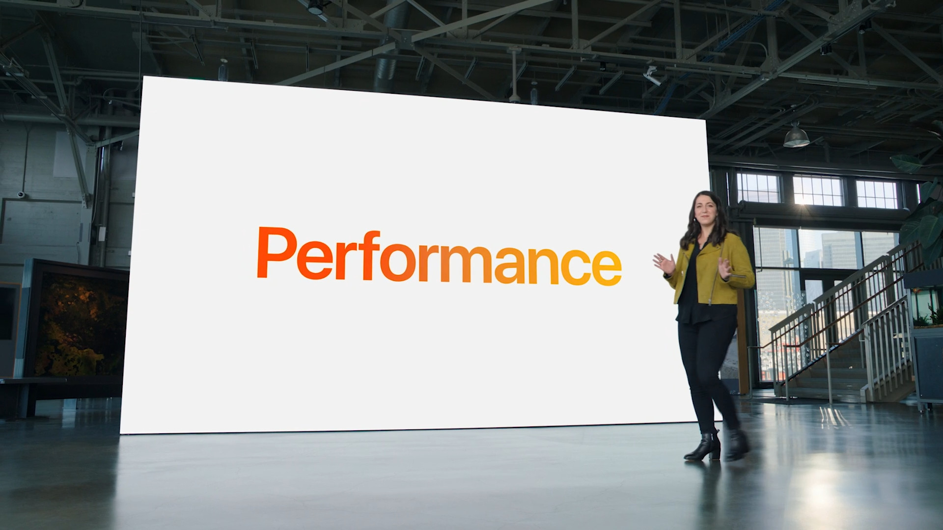 presentation performance slide