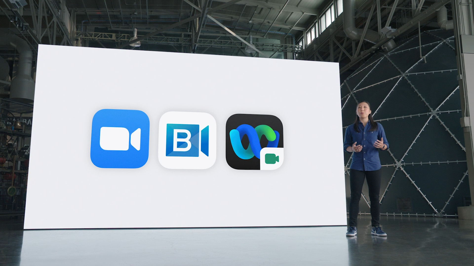 presentation video conference icons