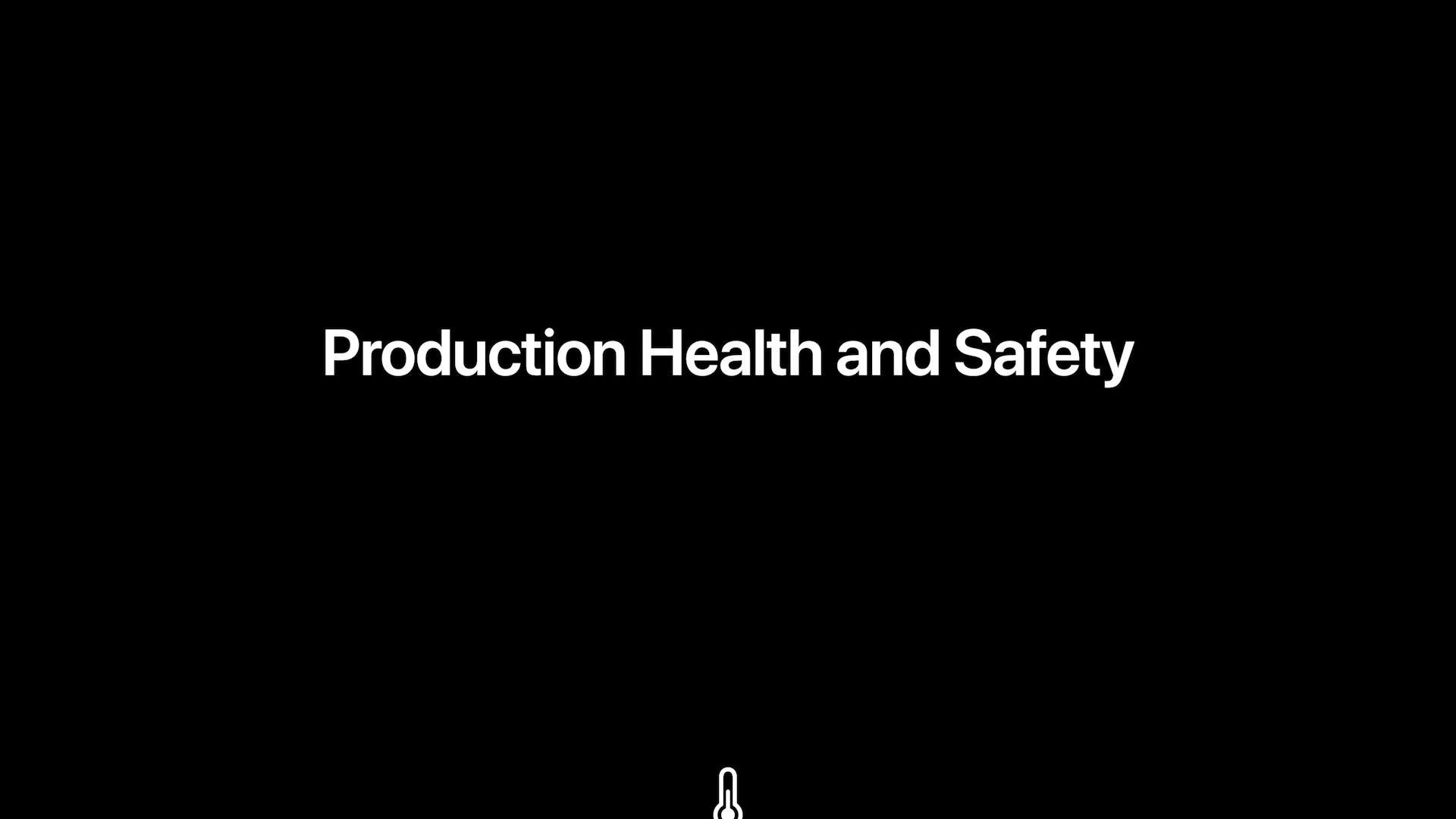production health and safety