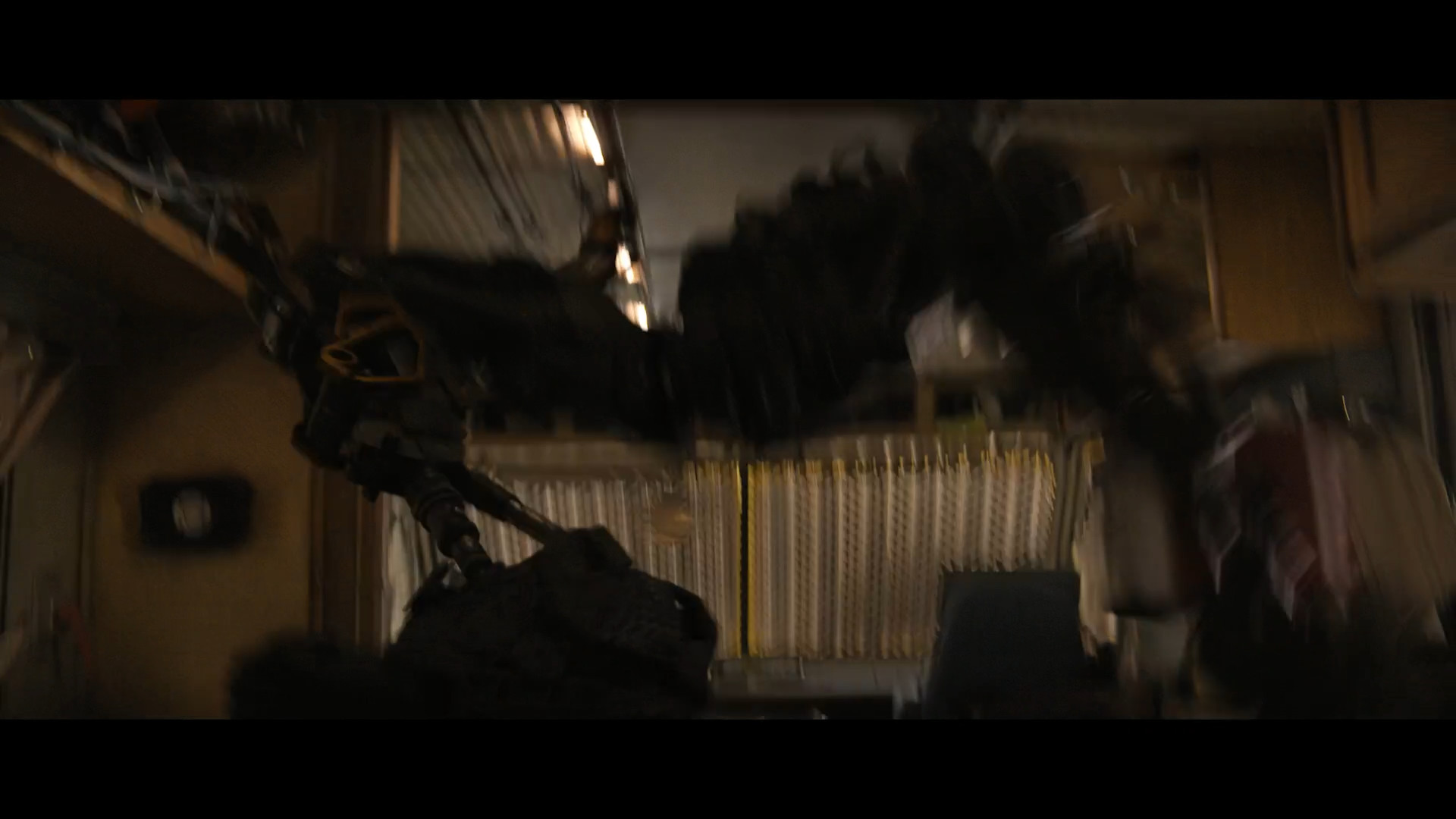 robot arm inside vehicle